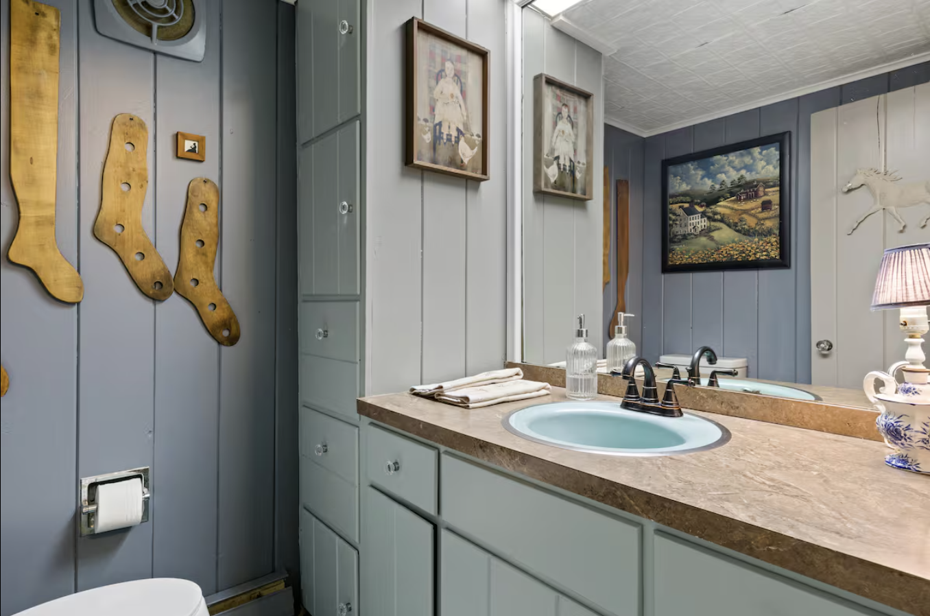 Unit 1 half bath