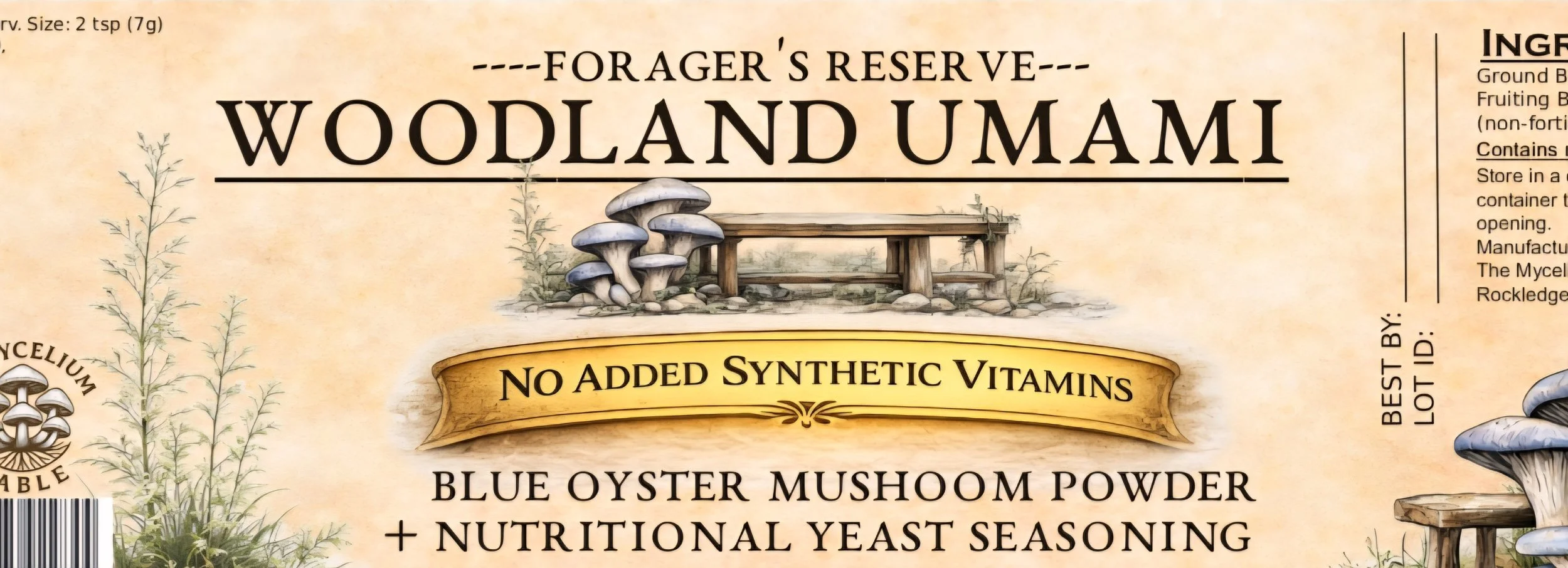 Foragers Reserve Woodland Umami Seasoning