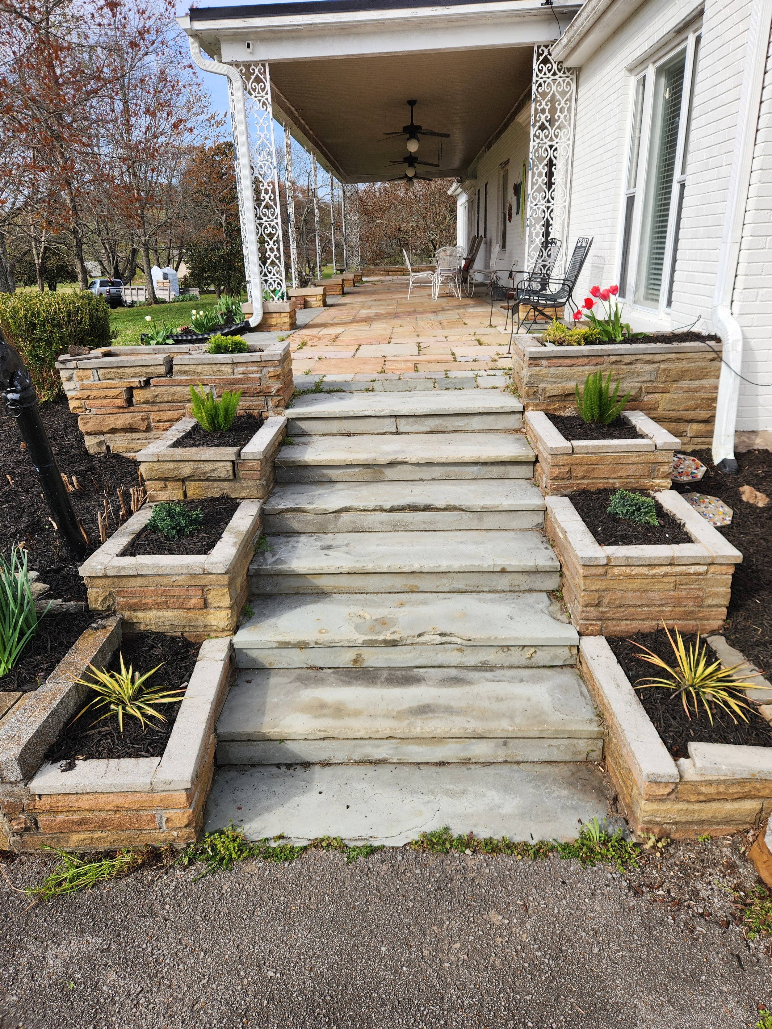 Front Entry Way Planter