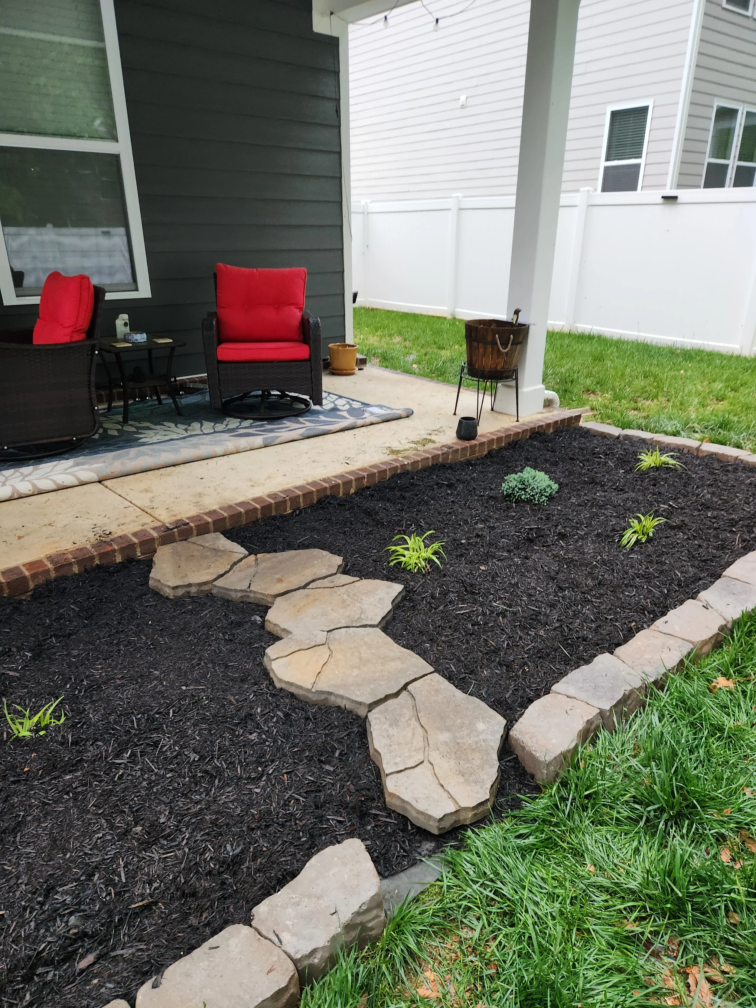 hardscaping lawn