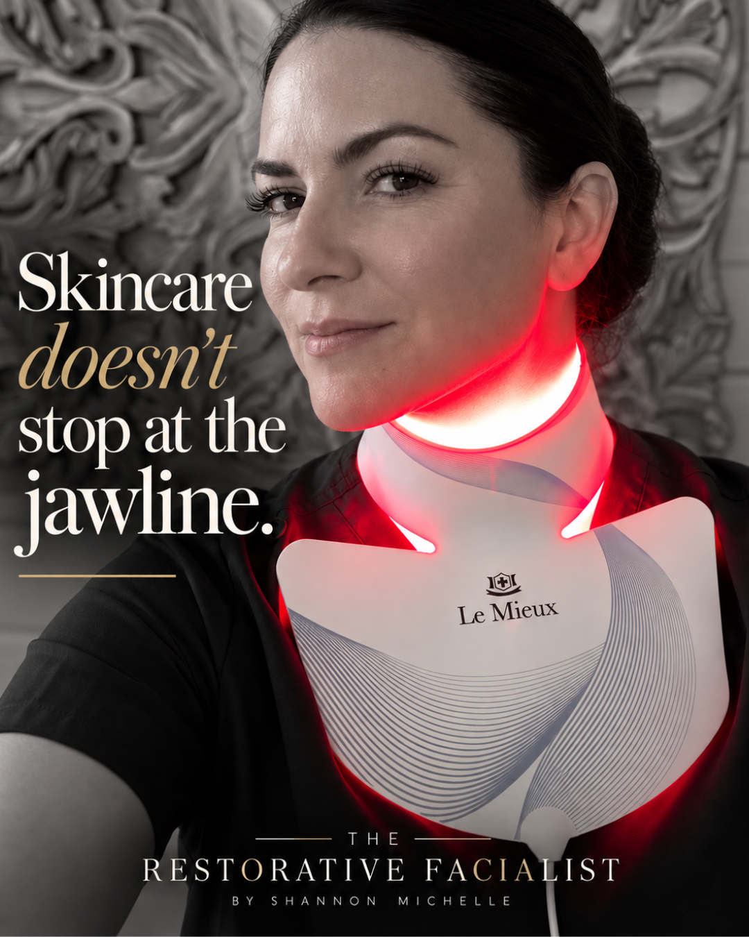 Le Mieux BioSculpt7 LED PRO Neck & Decollete Mask
