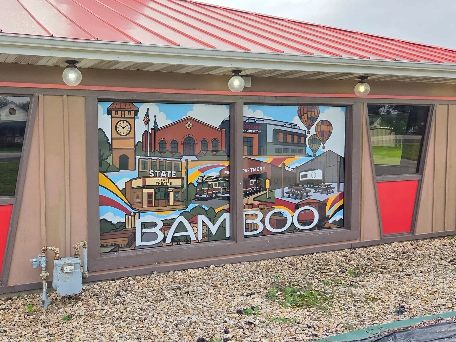 Window perforation at Bamboo in Columbus, KS
