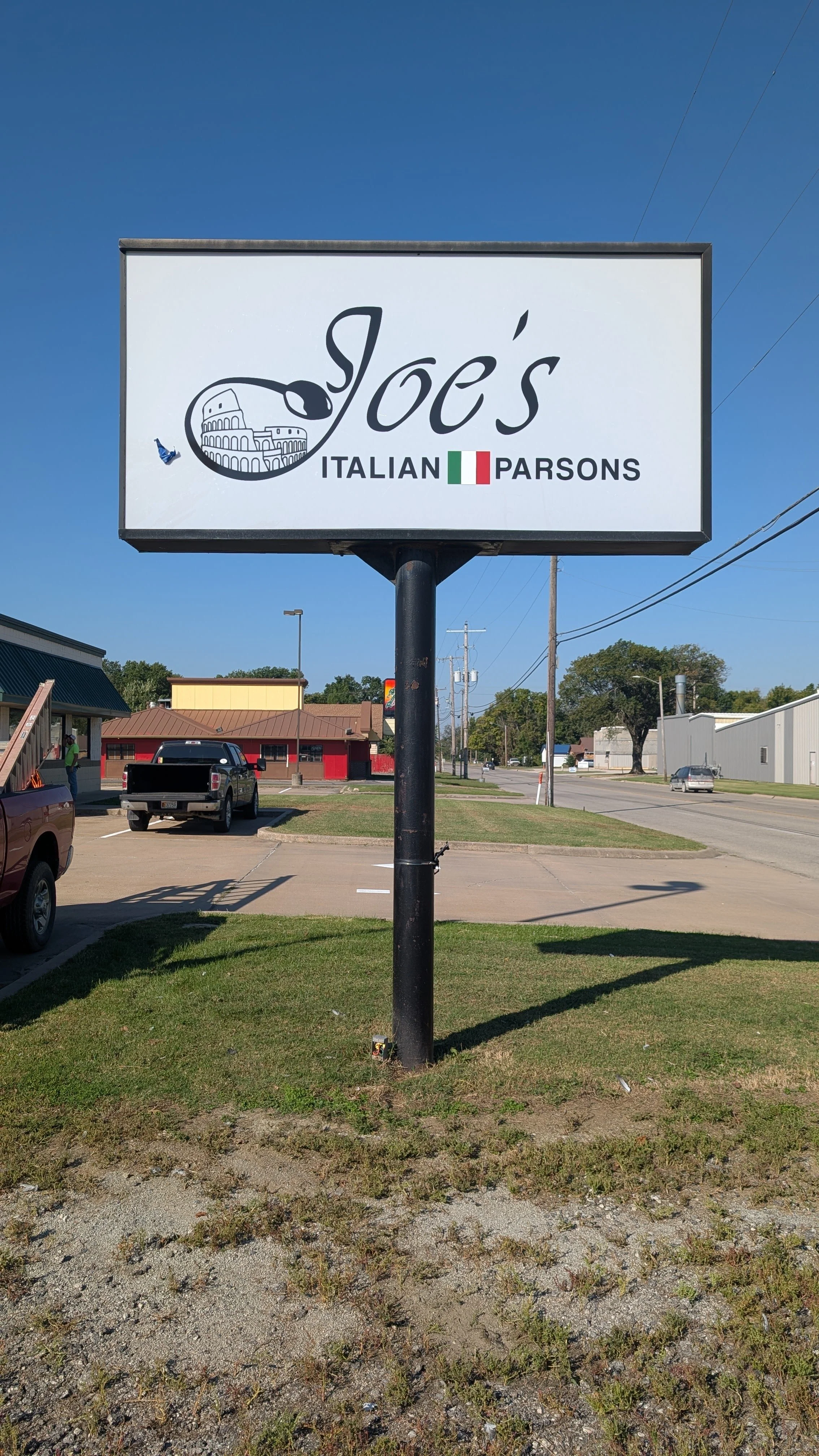 Joe's Italian sign