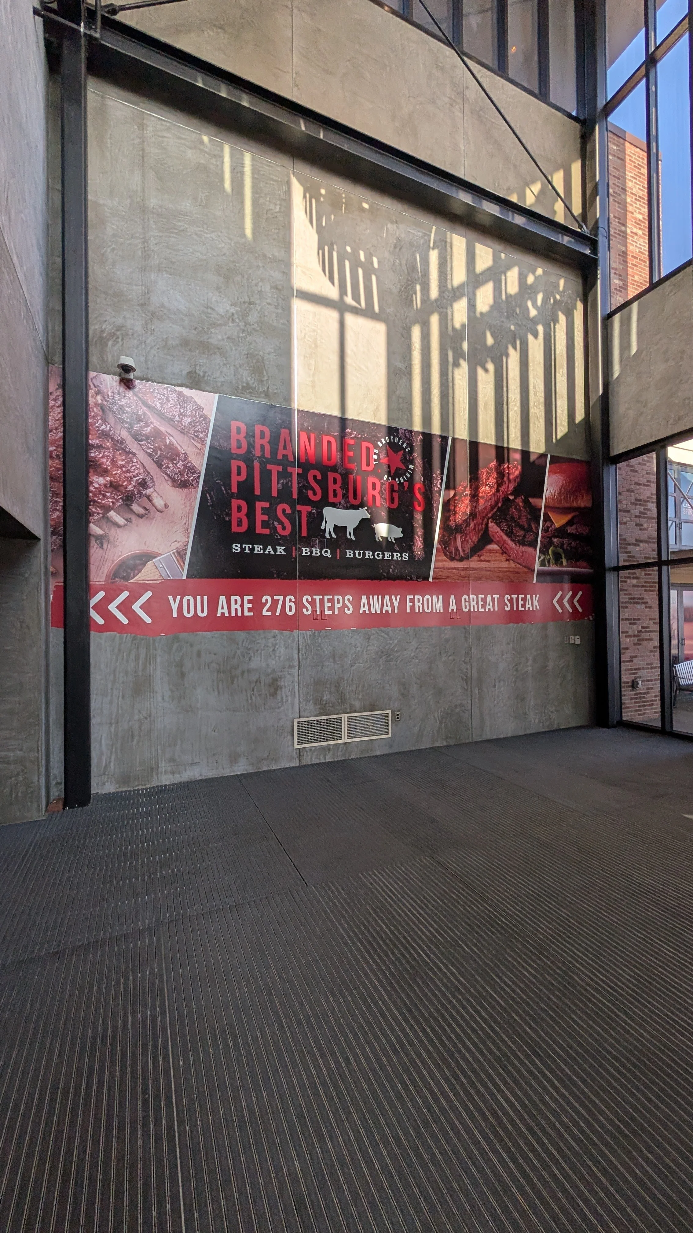 Two brother mining co wall graphic