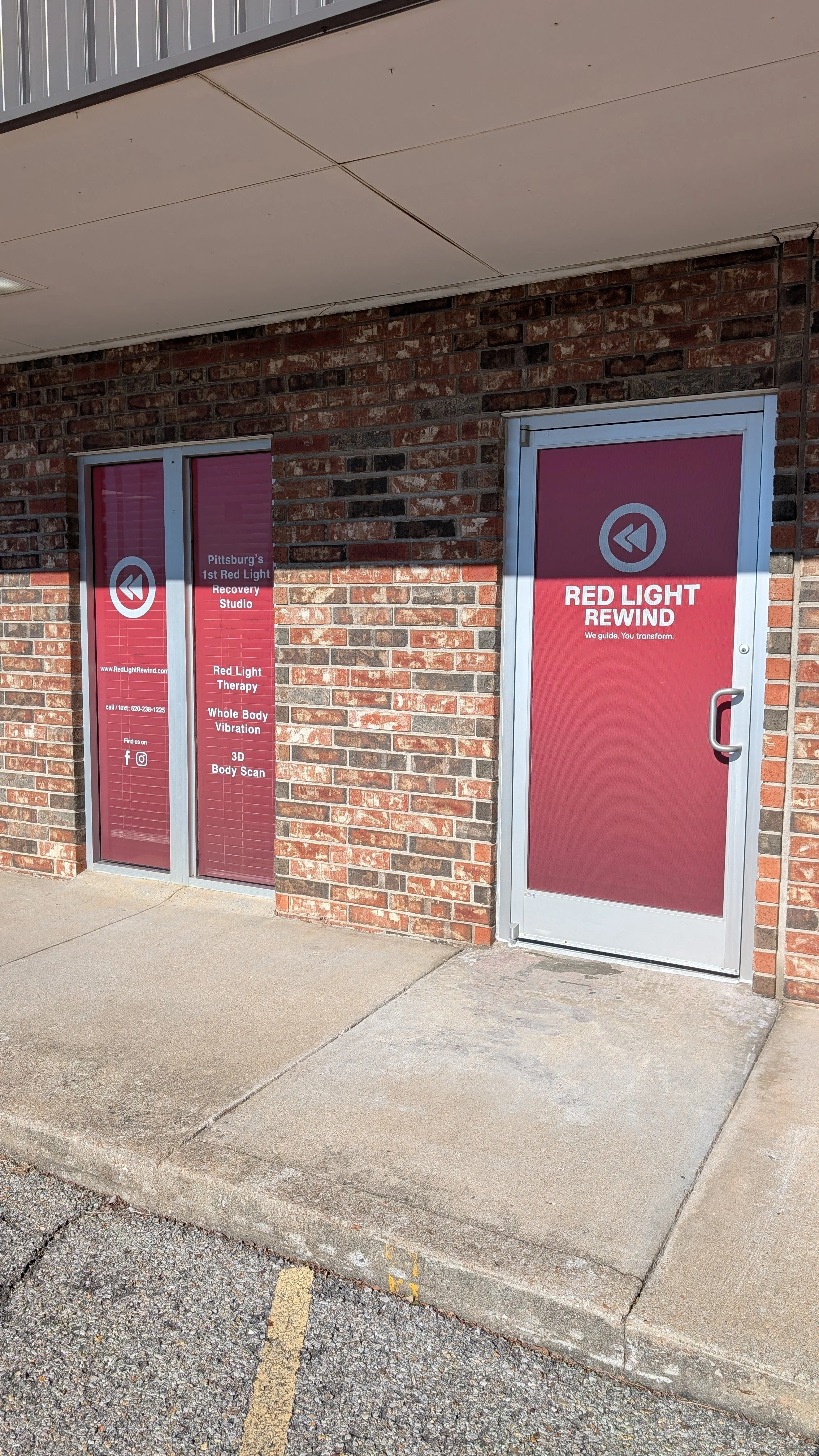 Redline window and door graphic