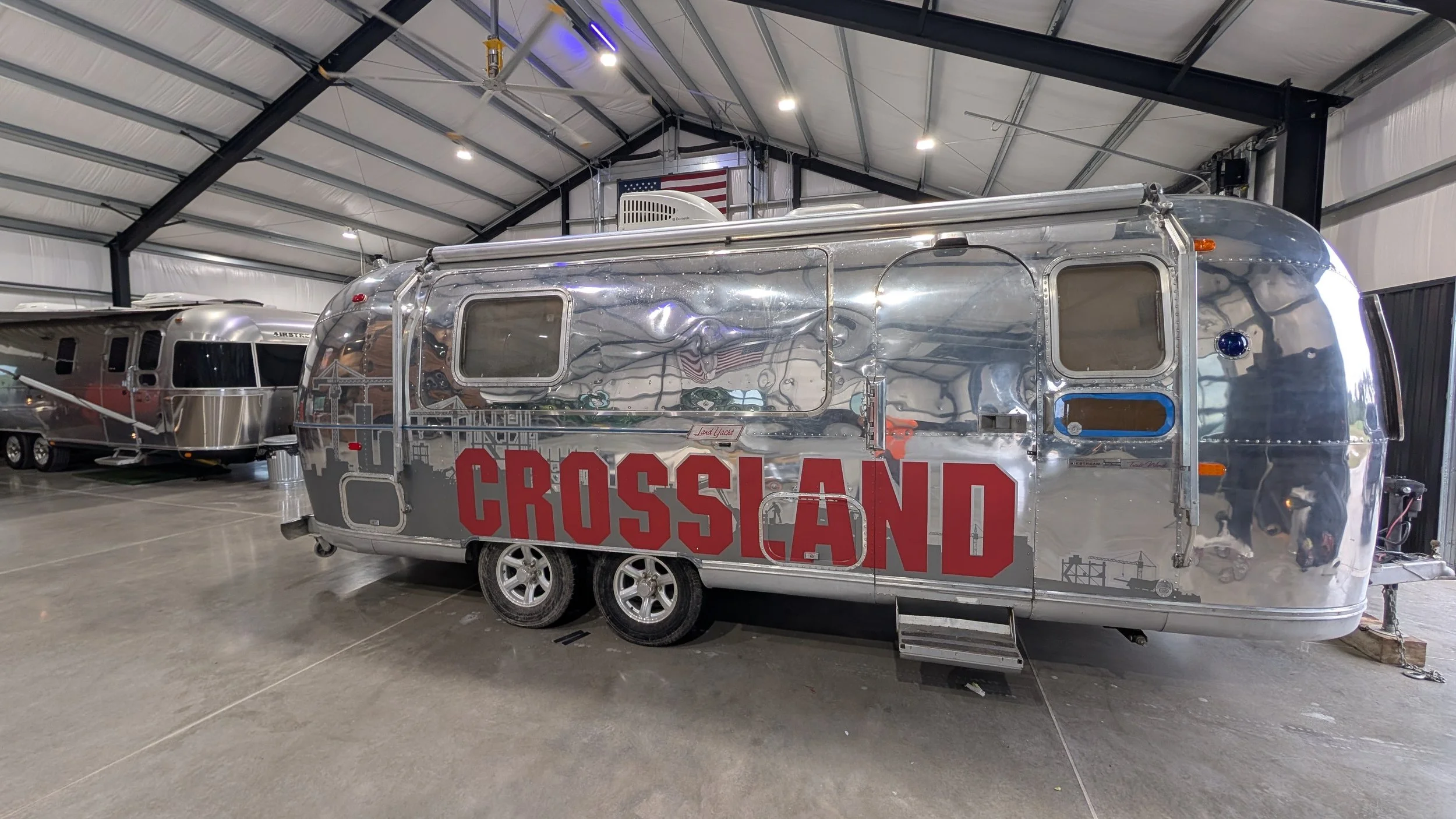 Crossland camper trailer spot graphic