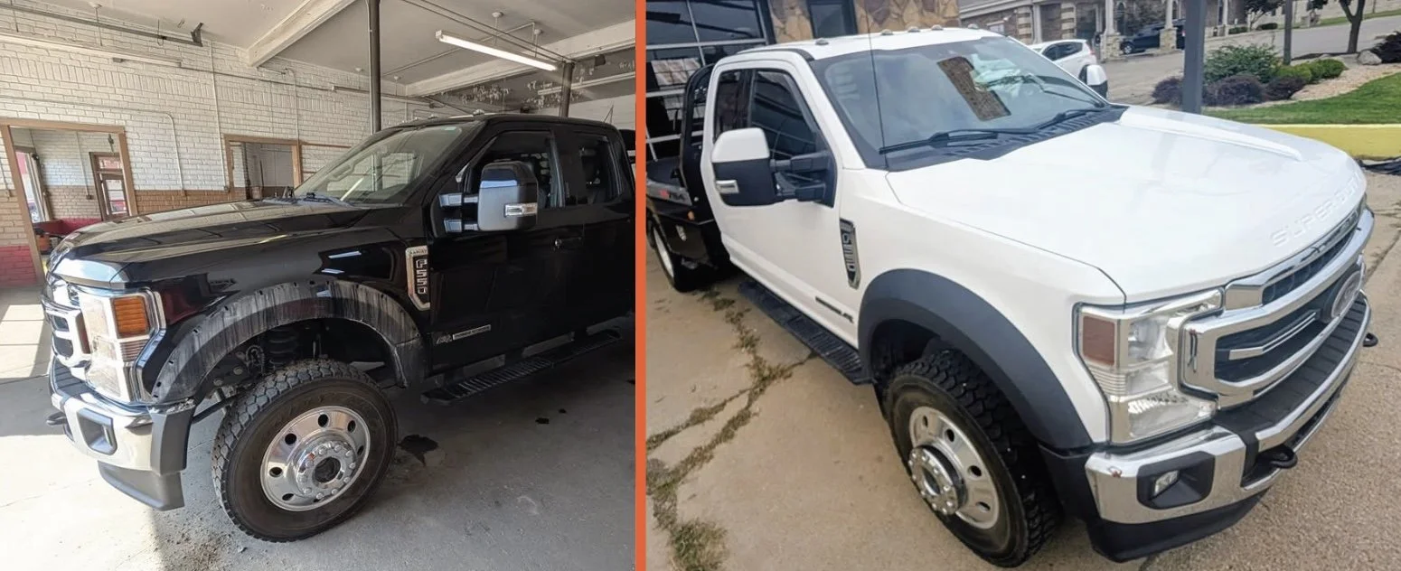 Color change vehicle wrap