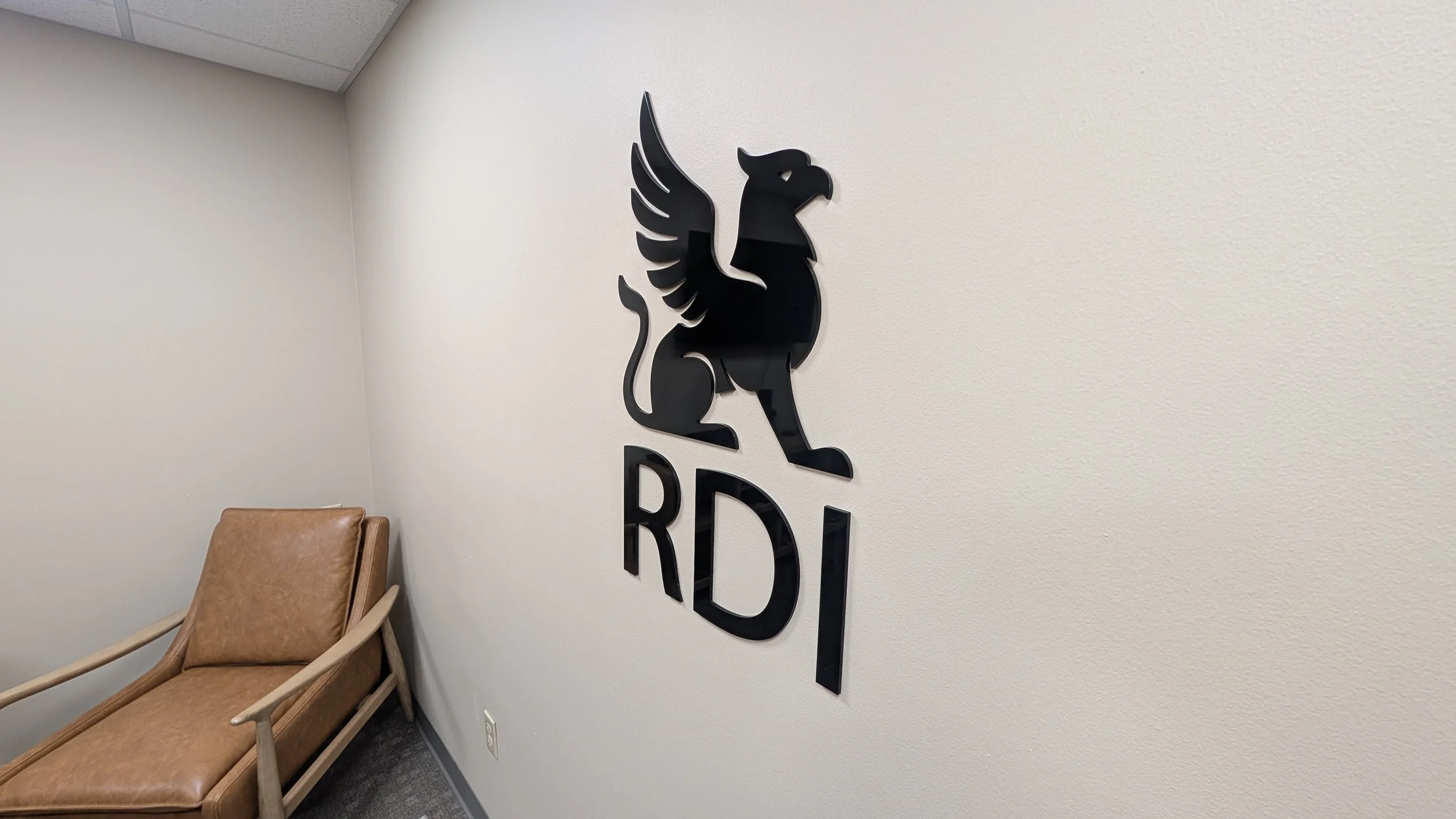 RDI logo Sign