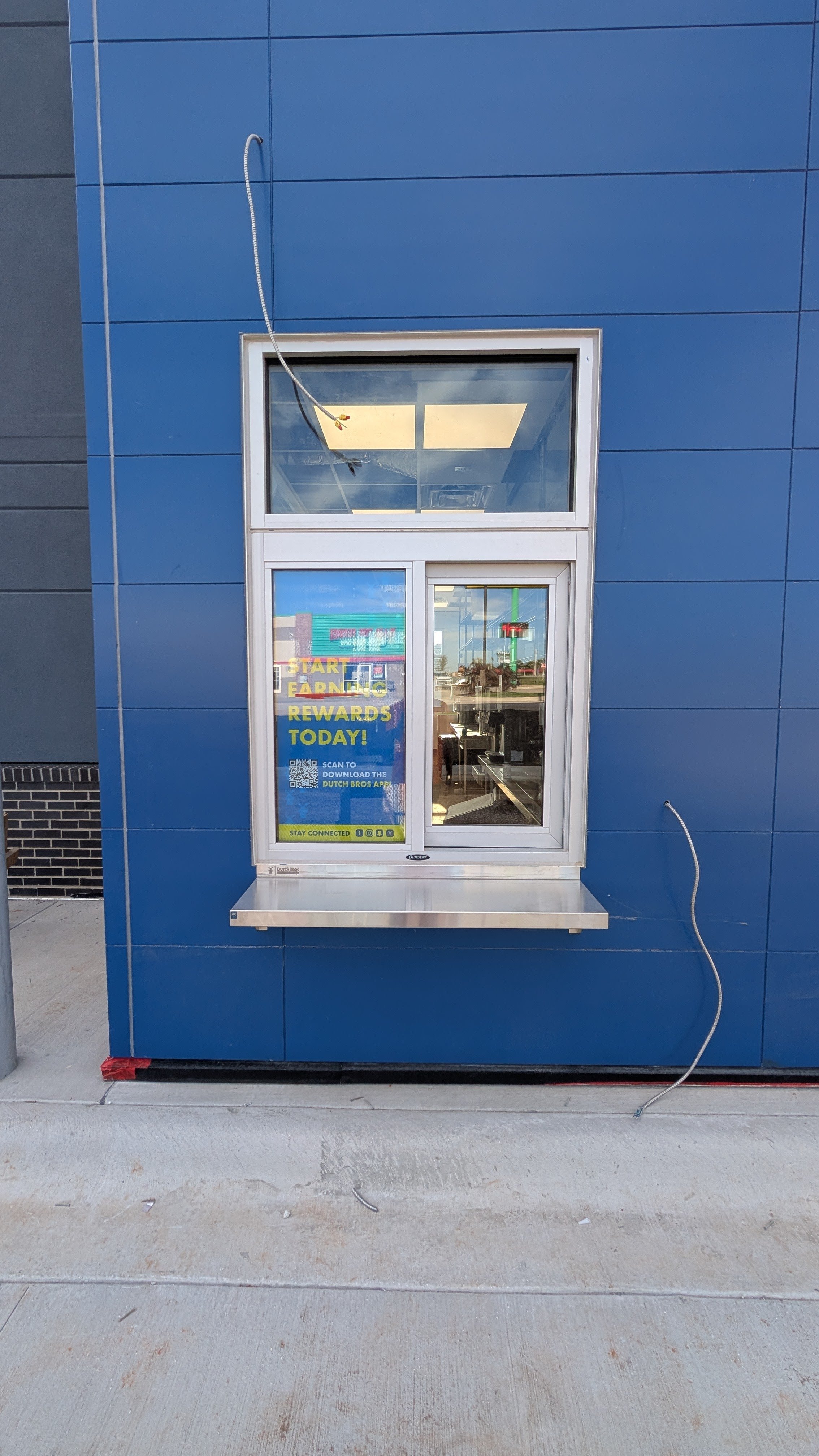Dutch Bros. window graphics