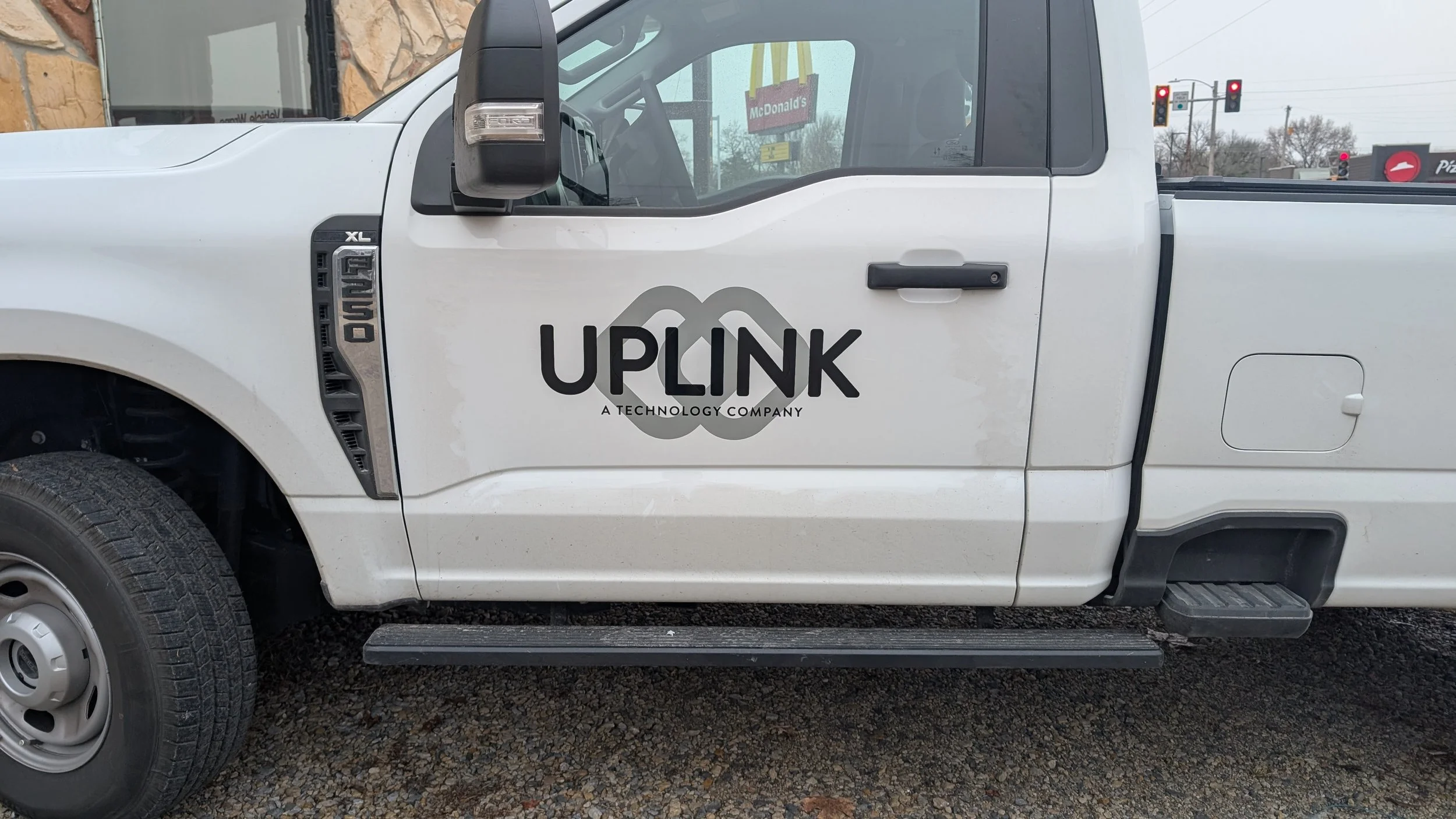 Uplink truck spot graphic