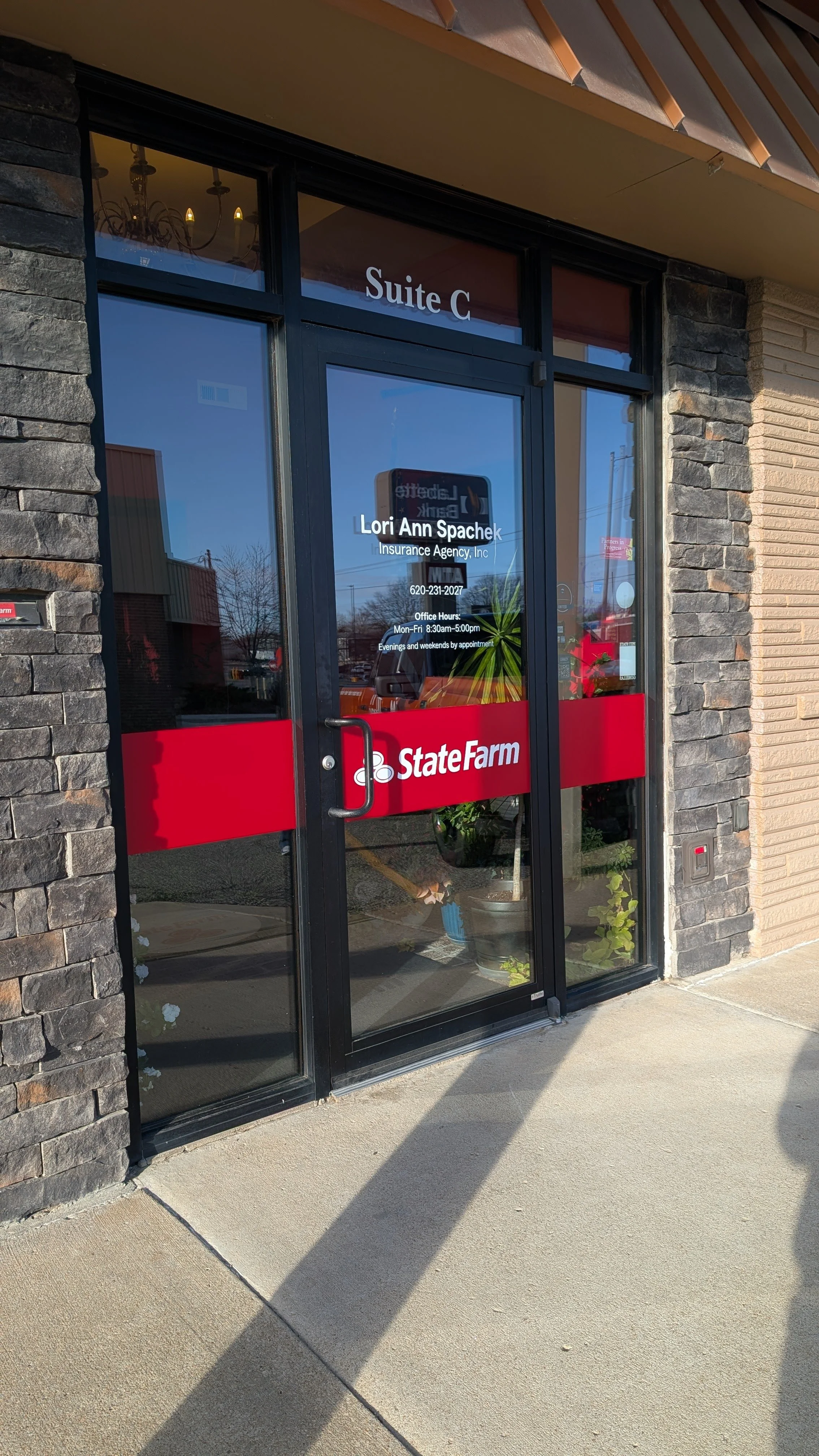 State Farm window and door graphic