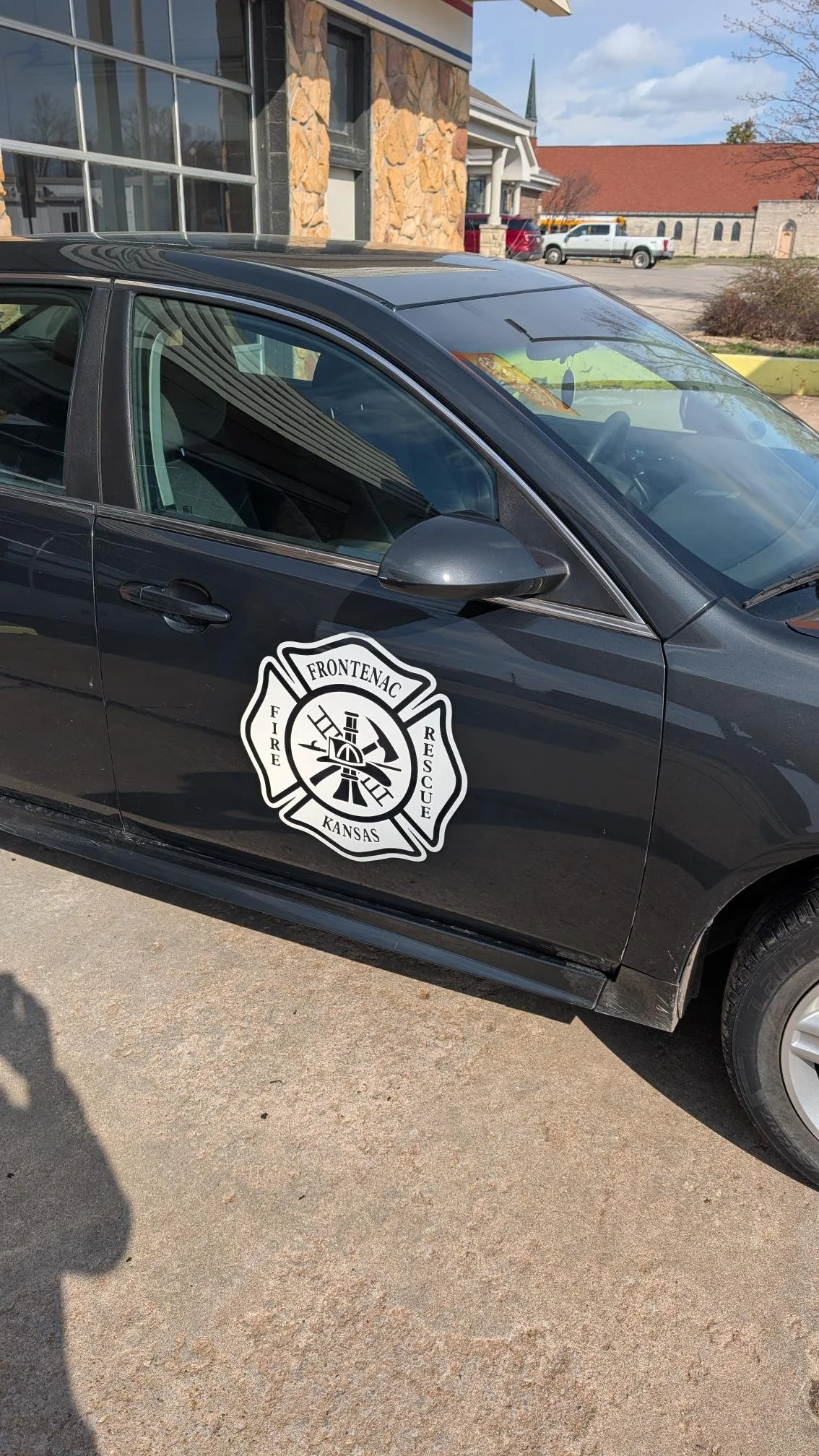 Frontenac fire rescue car graphic