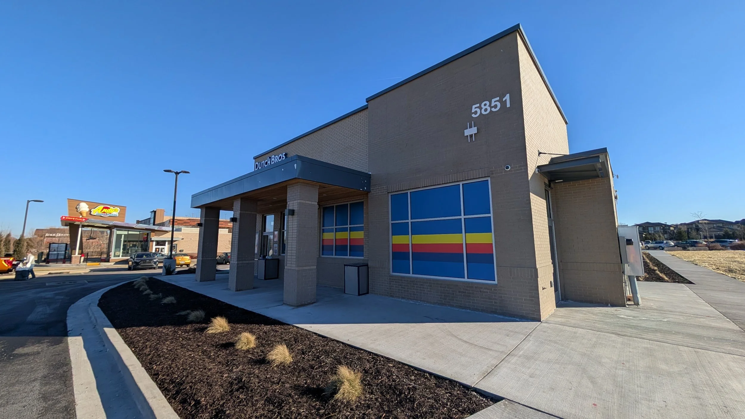 Dutch Bros. wall and window graphics