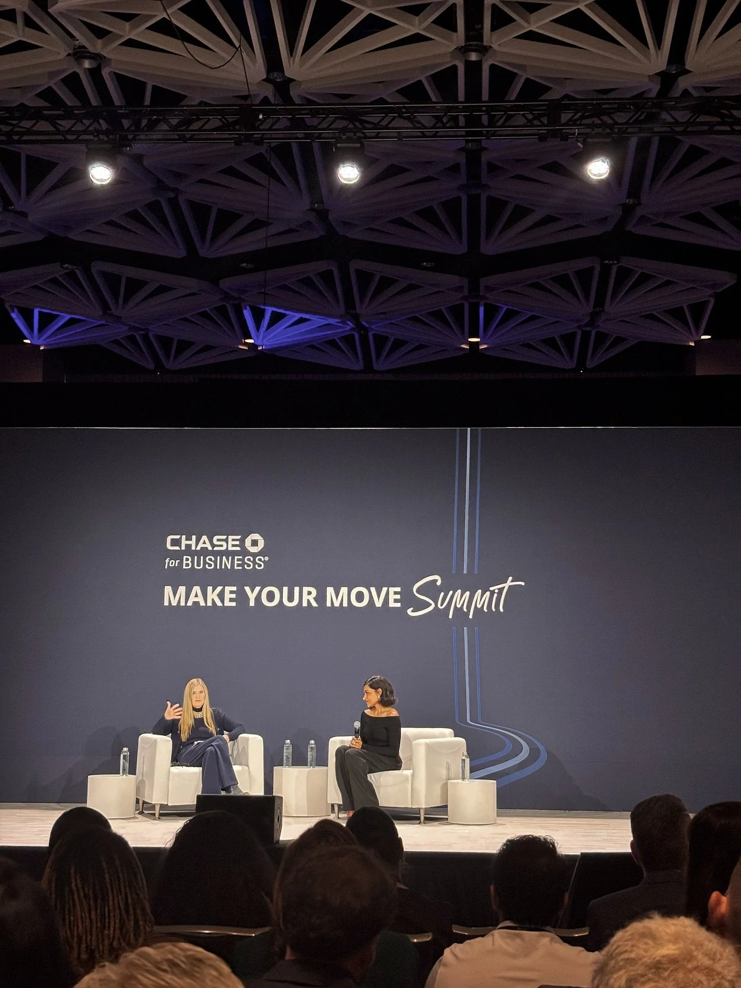 Had the best time this past weekend at the third annual Chase for Business Make Your Move Summit!  From impactful presentations by @mindykaling @therealkevinwarren @barbaracorcoran @ryanserhant @sloanestephens and Vince Vaughn, to an incredible conce