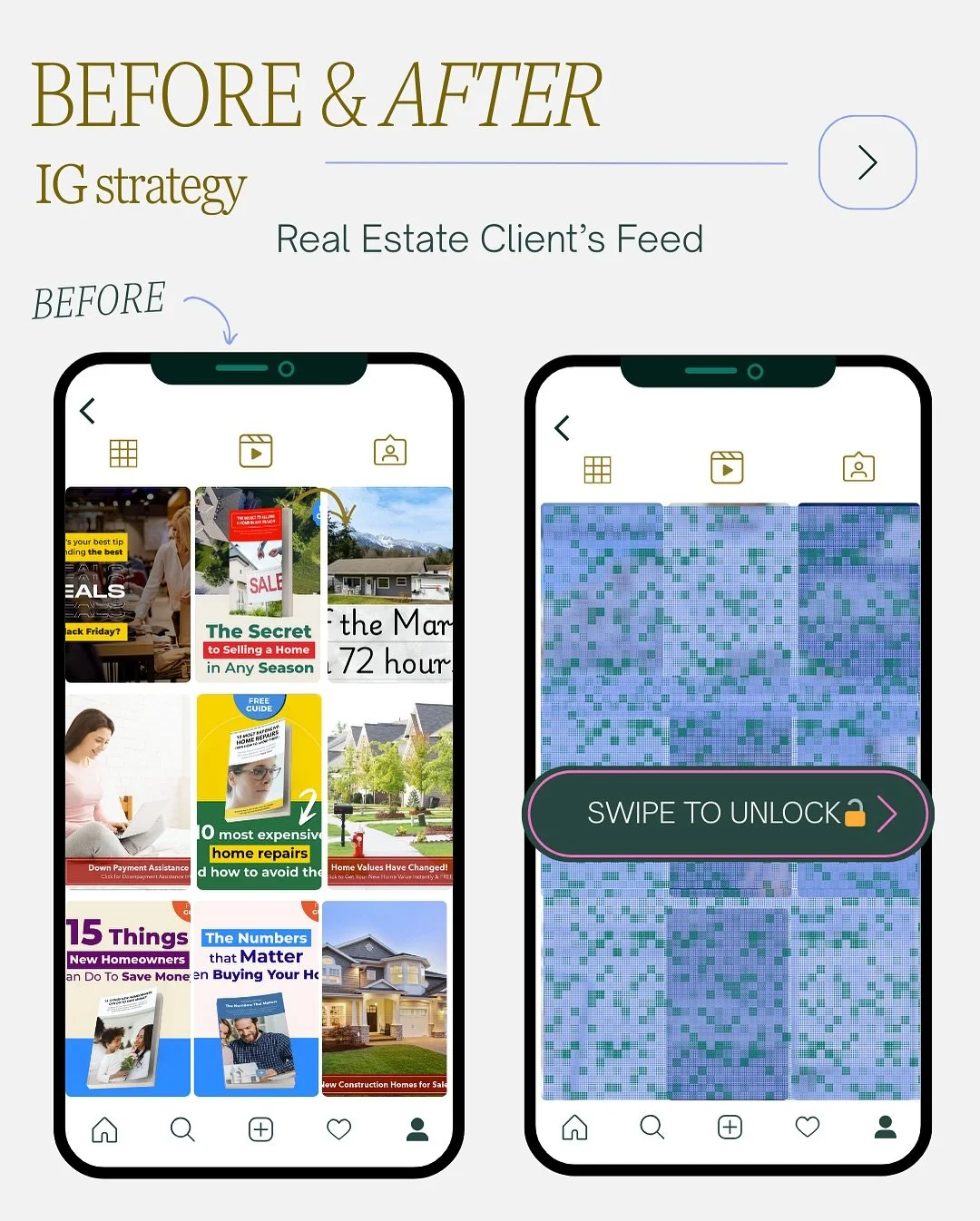 because what&rsquo;s on the inside is definitely just as important.. 
a proper glow-up isn&rsquo;t just about looking better- it&rsquo;s about becoming intentional. 

  Before the visuals shift, we go deeper:
⚡ Full brand + social audit to find what&