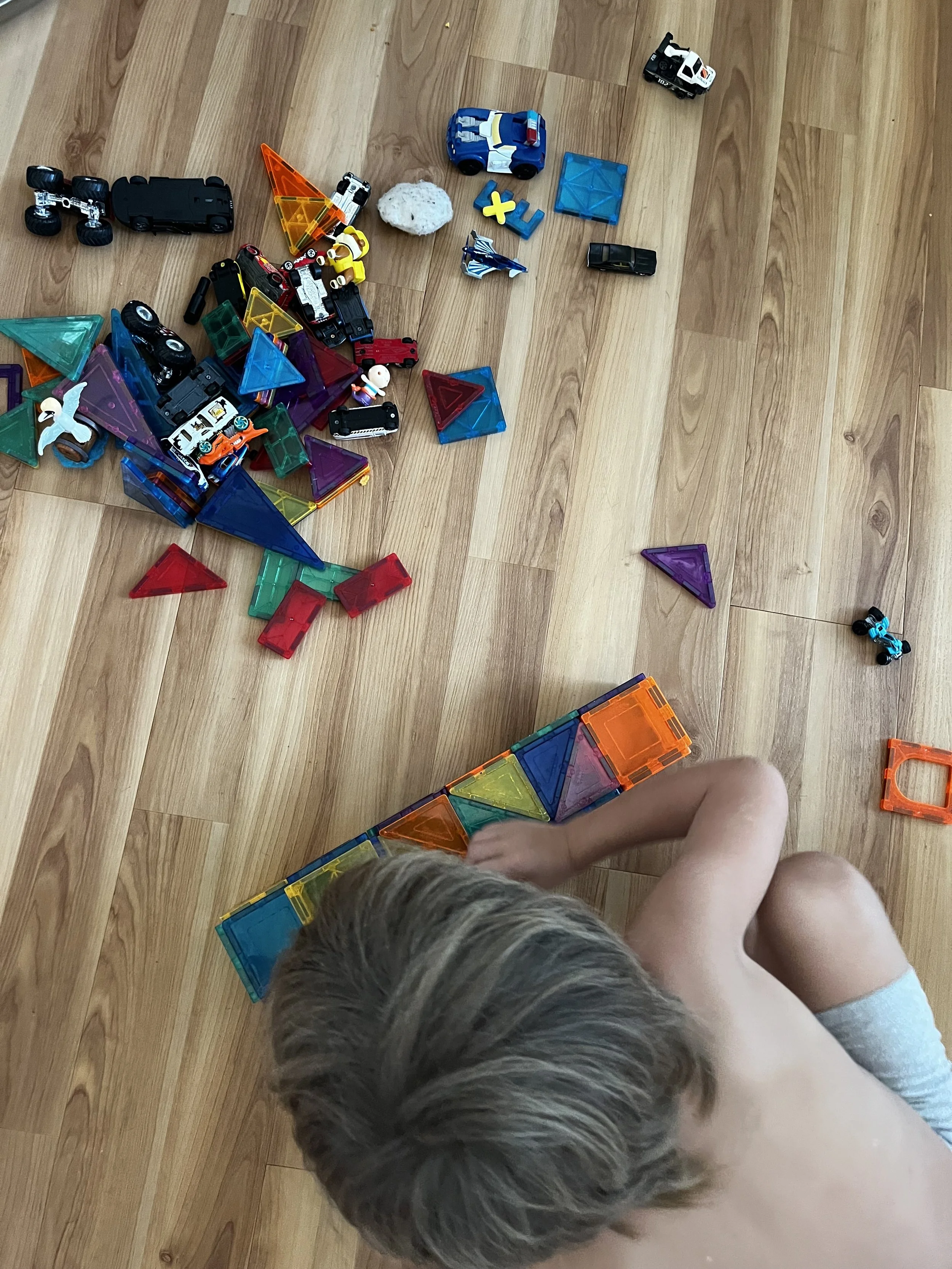 Slow morning does not mean quiet children