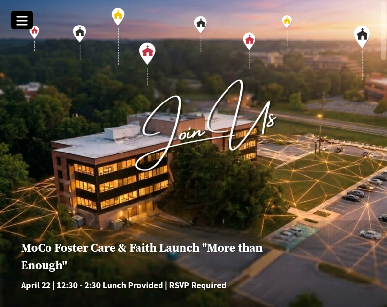 MoCo Foster Care & Faith Launch "More than Enough"