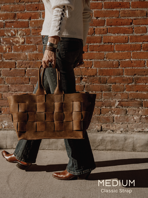 Brown Leather Tote