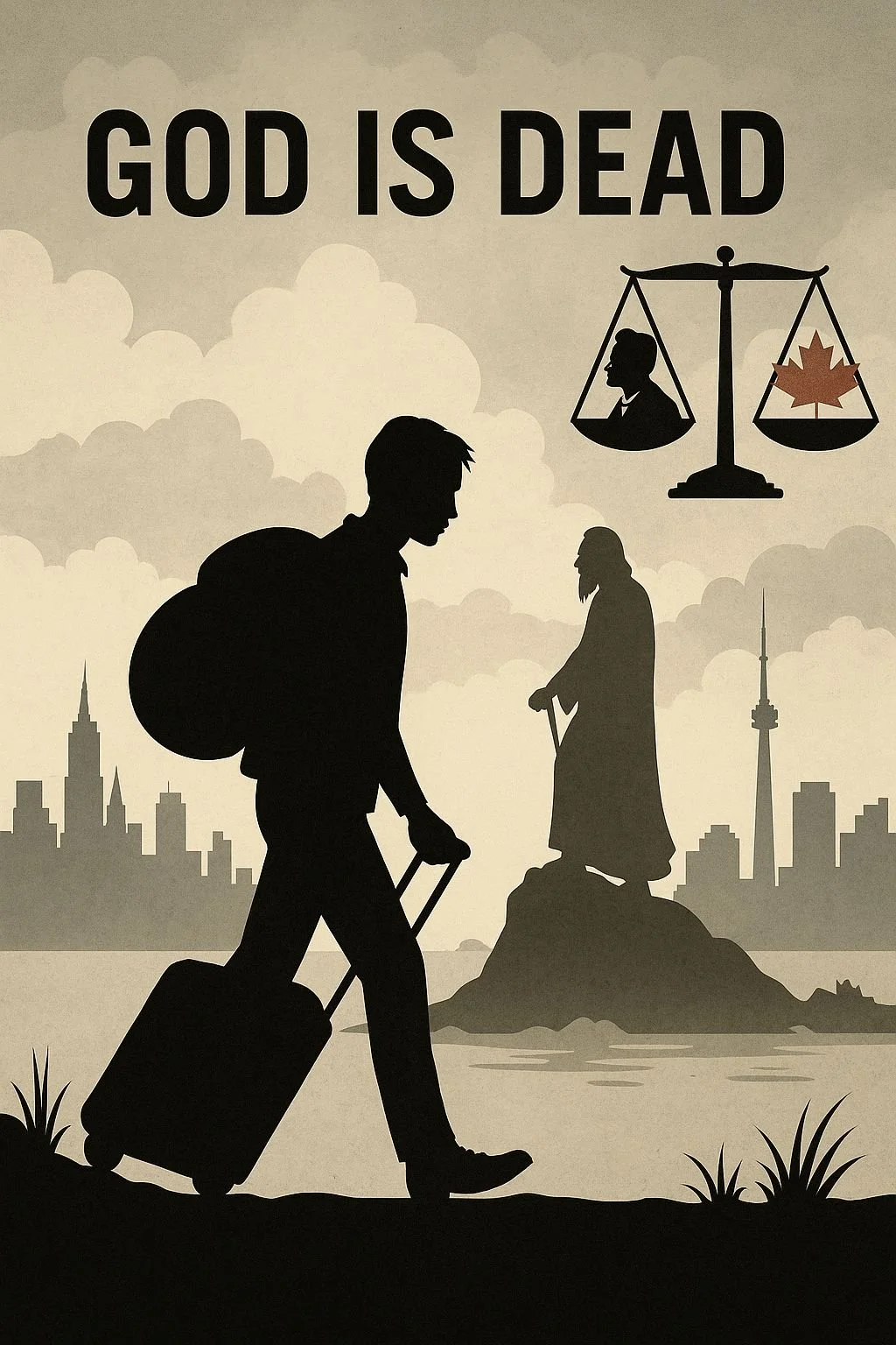 “God is dead,” Friedrich Nietzsche.