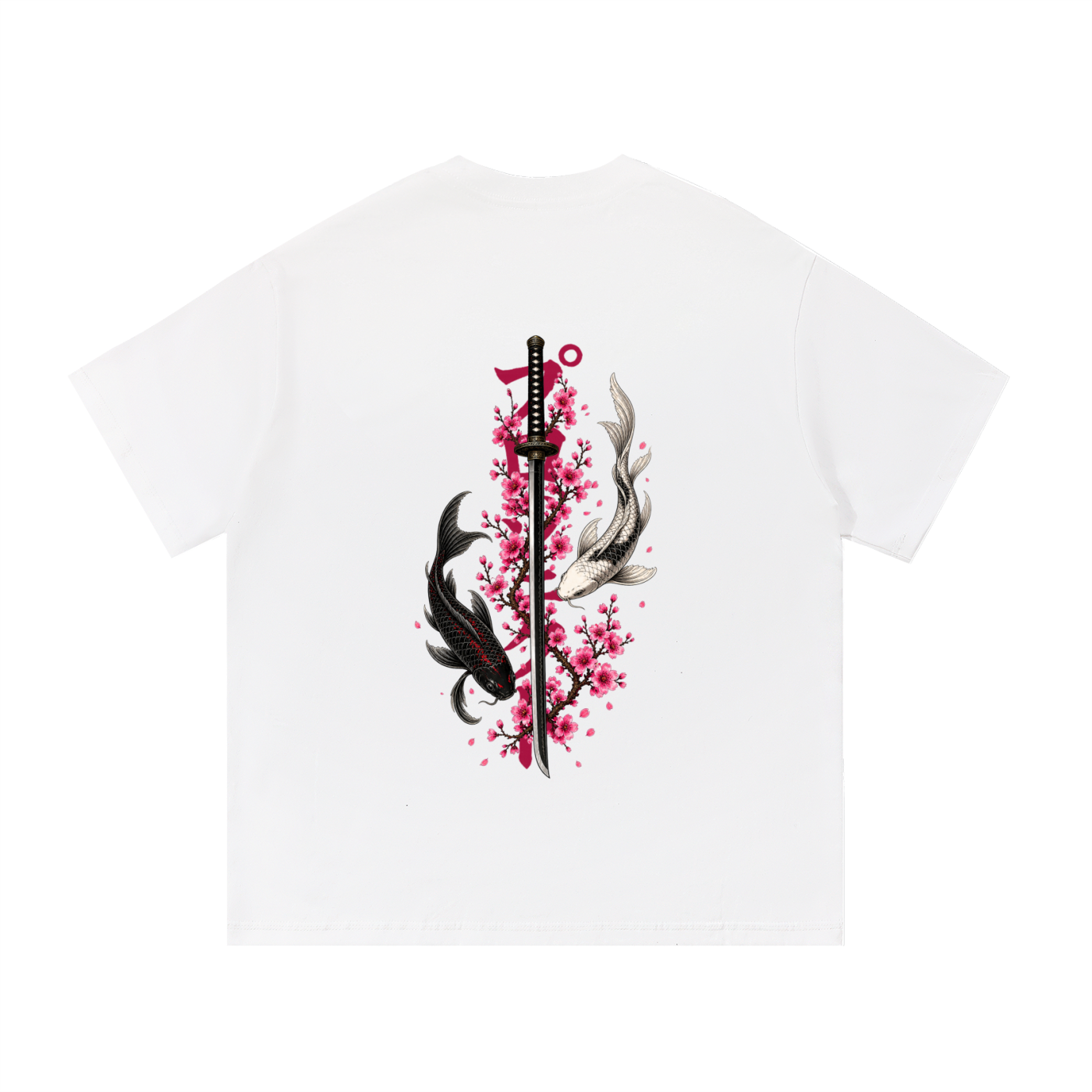 Koifish Maroon Text