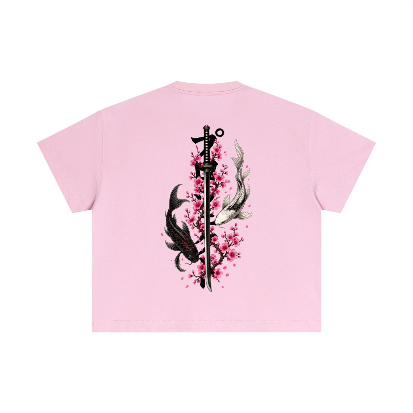 BOXY Koifish Black Text (MULTIPLE COLOURS)