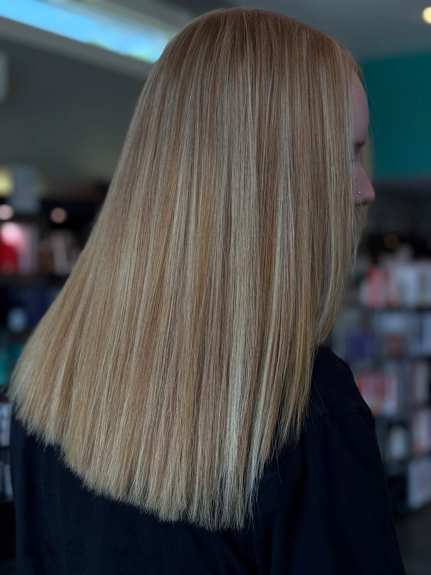 Second session from blue black box color back to natural redhead with some blonde 🤎🌿☁️

Almost 8 hours in the chair to get us to this point. Challenging but rewarding 🥂 

DM &lsquo;BOOK&rsquo; to set up your next appointment ✂️

iowa hairstylist |