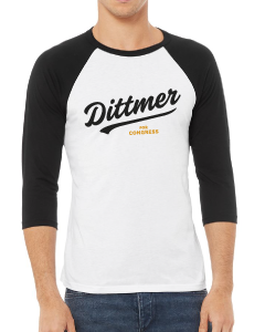 Team Dittmer Logo Unisex Baseball Tee