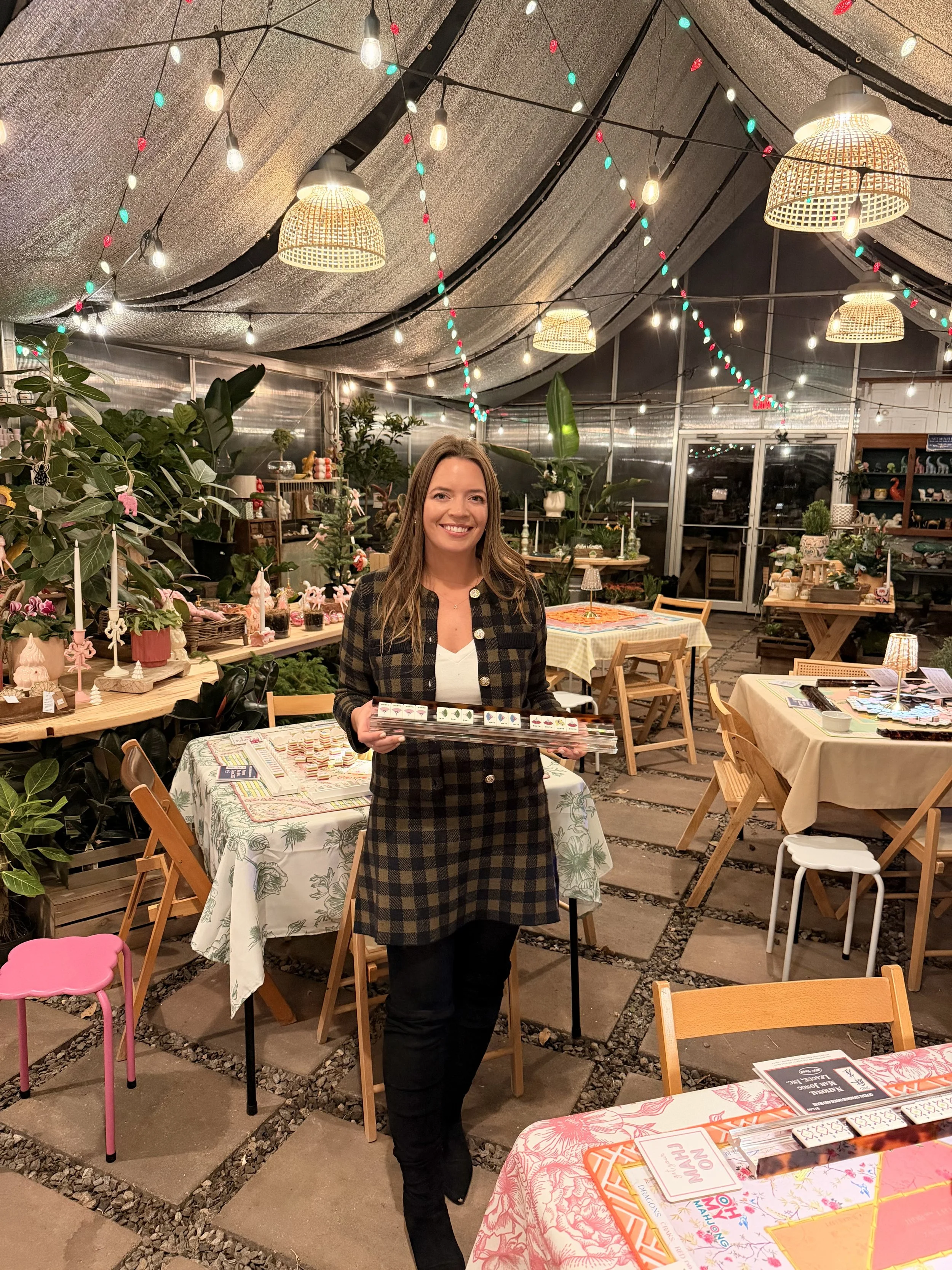 American mahjong league play in St. Louis