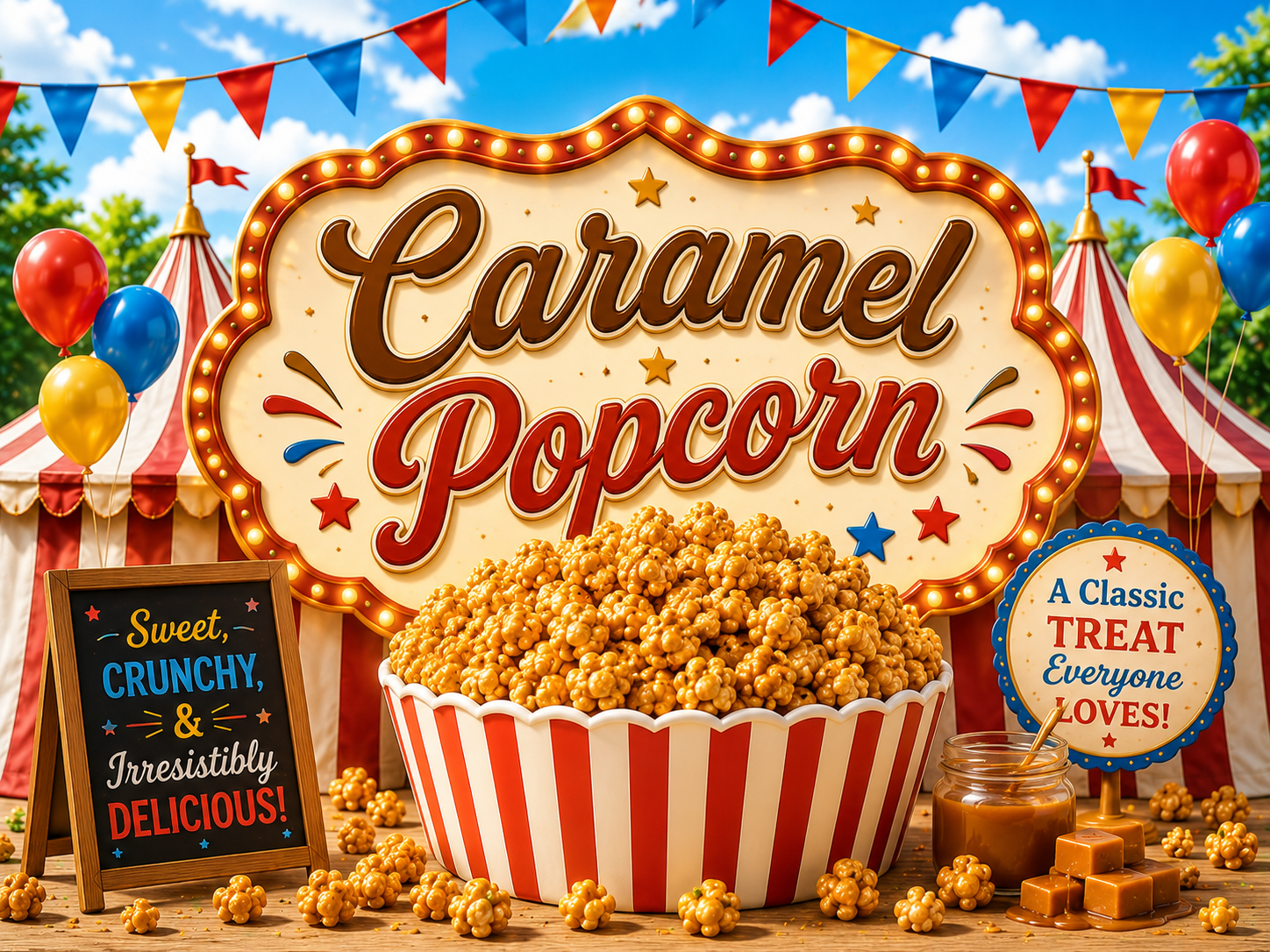 Caramel Popcorn