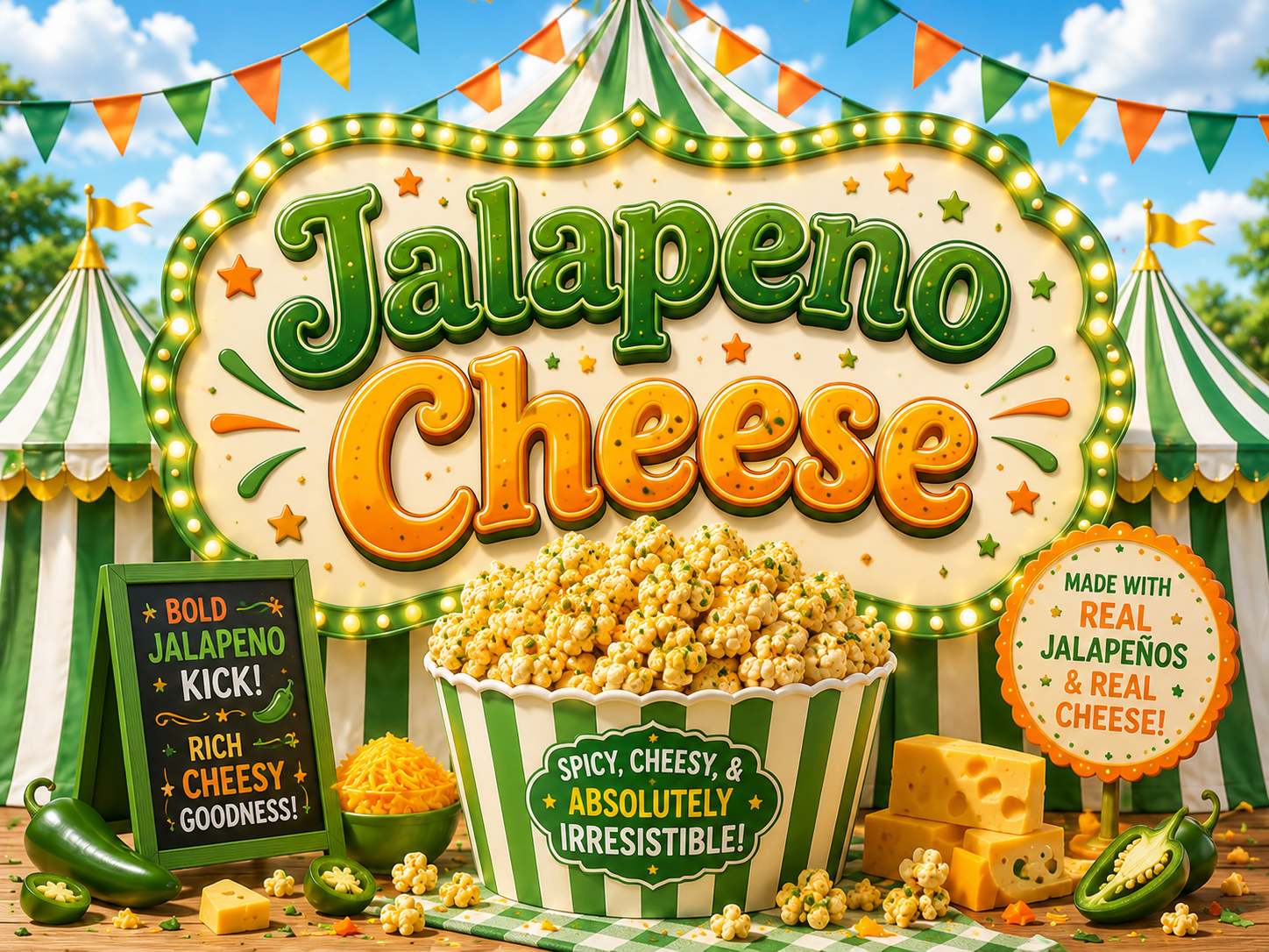Jalapeno Cheese Popcorn