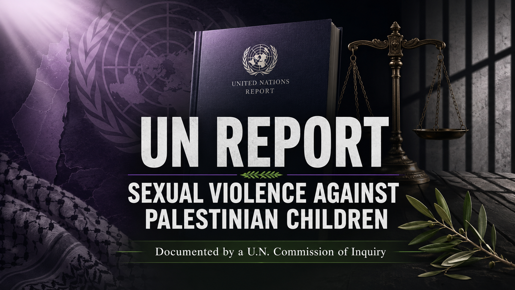 UN REPORT: SEXUAL VIOLENCE AGAINST PALESTINIAN CHILDREN