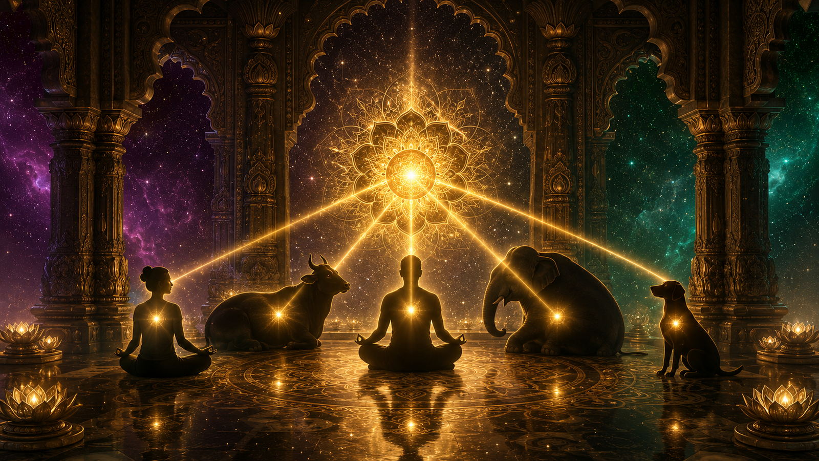 THE WISE SEE WITH EQUAL VISION — BHAGAVAD GITA 5:18