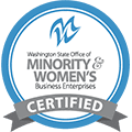 OMWBE certified badge
