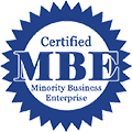 Certified MBE logo