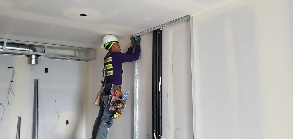 NWE crew member at work