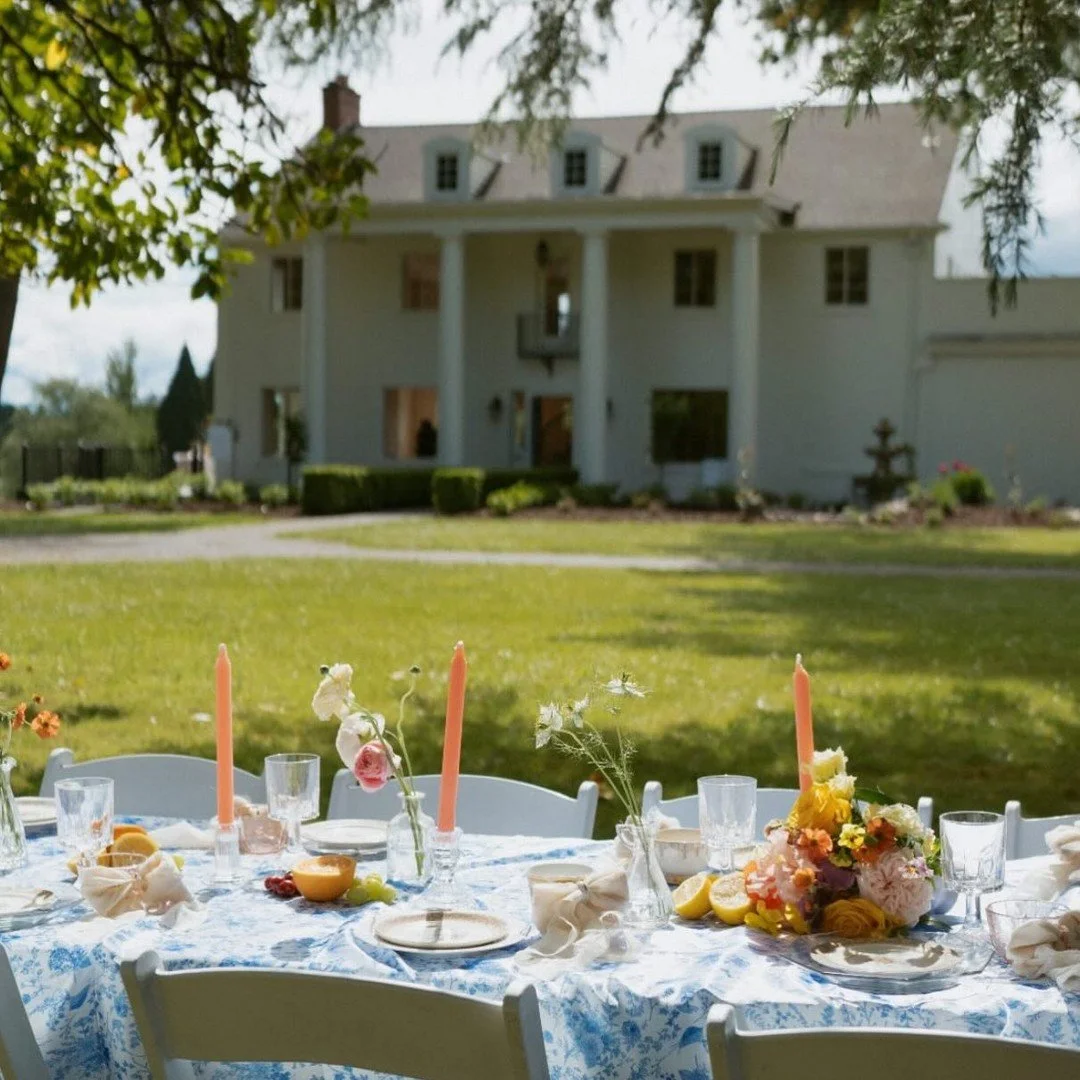 Spring at The Preserve is one of our favorite seasons 🌿 Our space is perfect for bridal showers, baby showers, engagement parties, and spring celebrations surrounded by beautiful Oregon wine country. 

We still have a few spring weekend dates availa