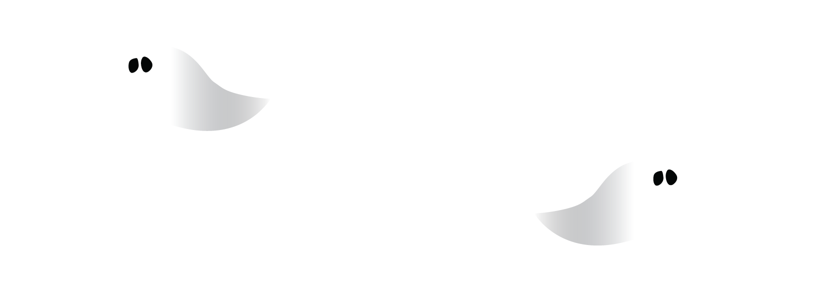 Animated illustration of a simple, stylized dinosaur with a long neck and small head, shown in profile against a black background.