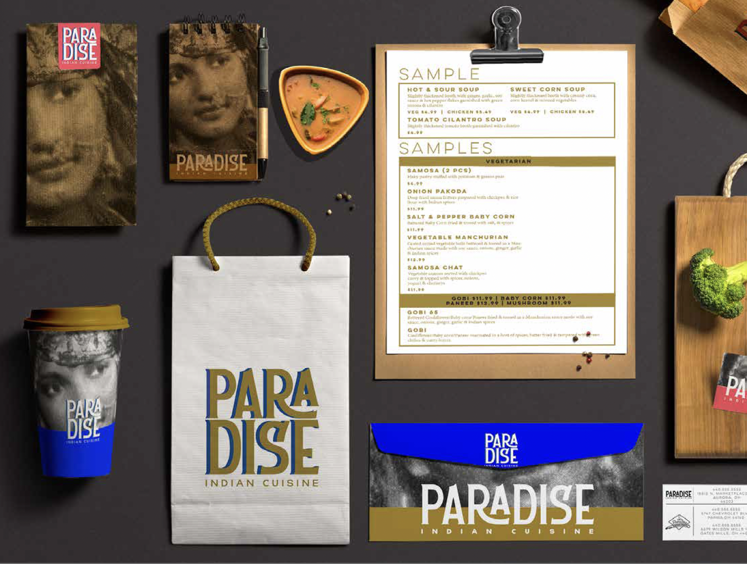 Paradise Indian Restaurant Full Layout