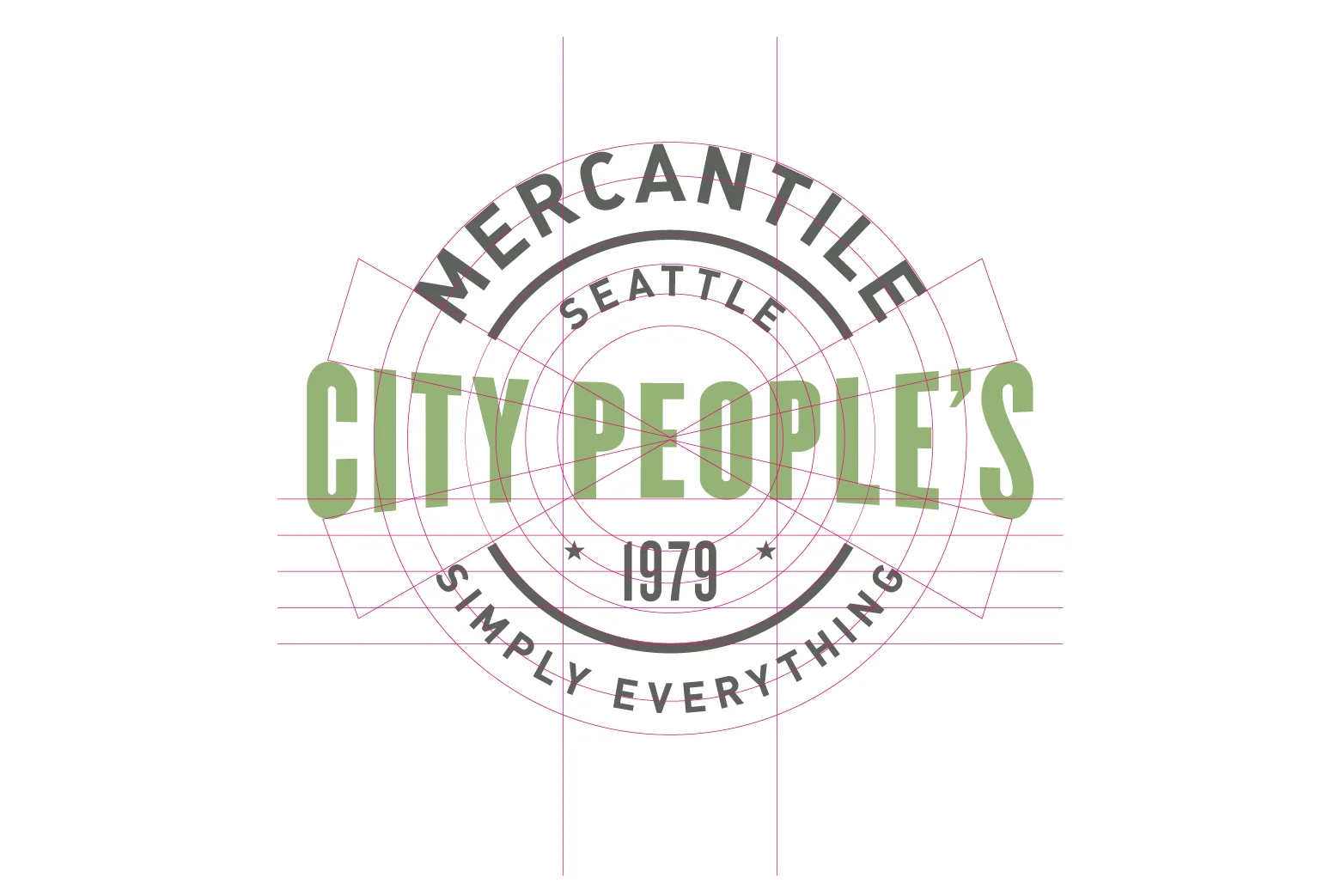  For a simple logo it contains a lot of motion for your eyes as you read it, each line of type however takes you back to the name. The angles draw you in and make the mark feel open and friendly. 