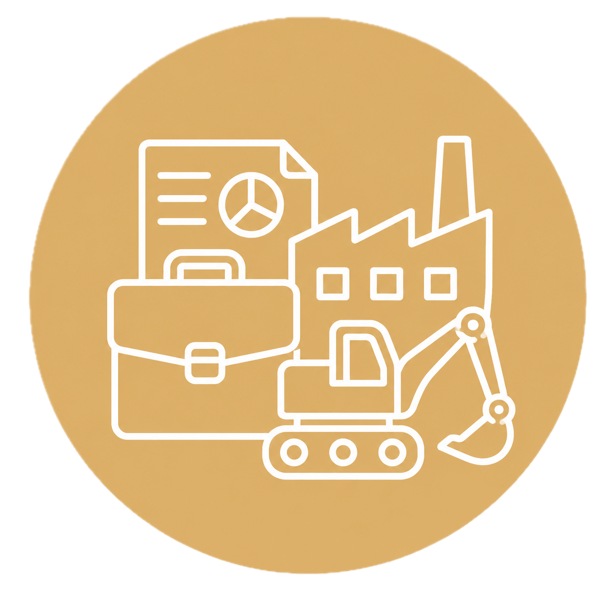 Icon representing business asset finance.