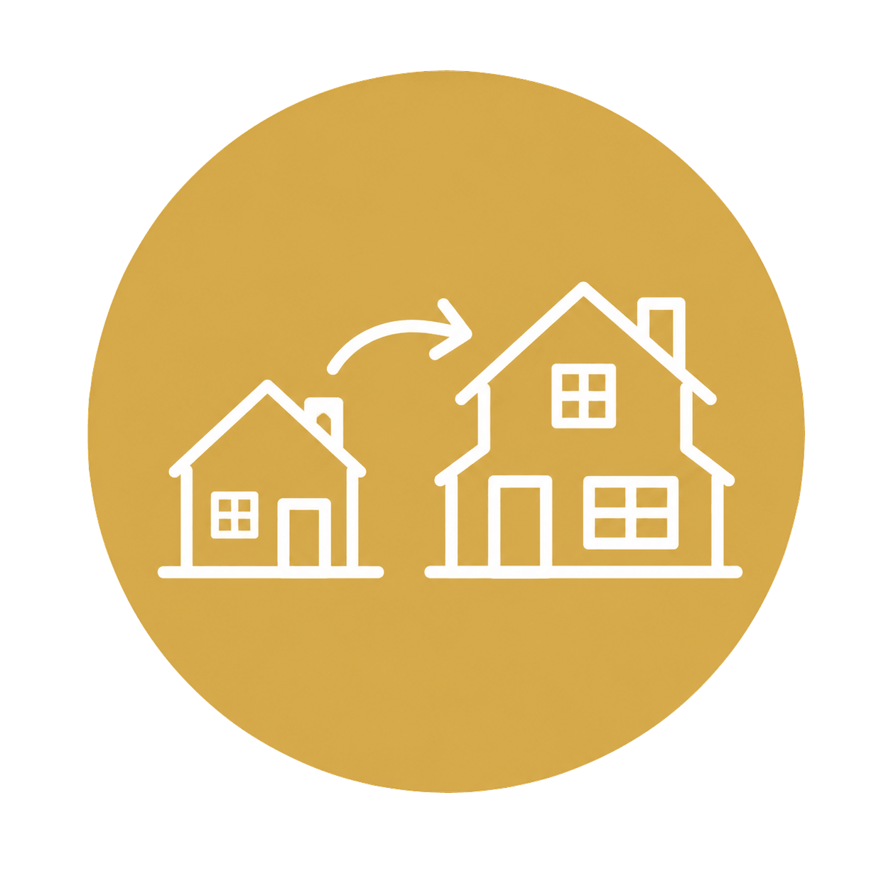Icon representing next home buyer loan options.