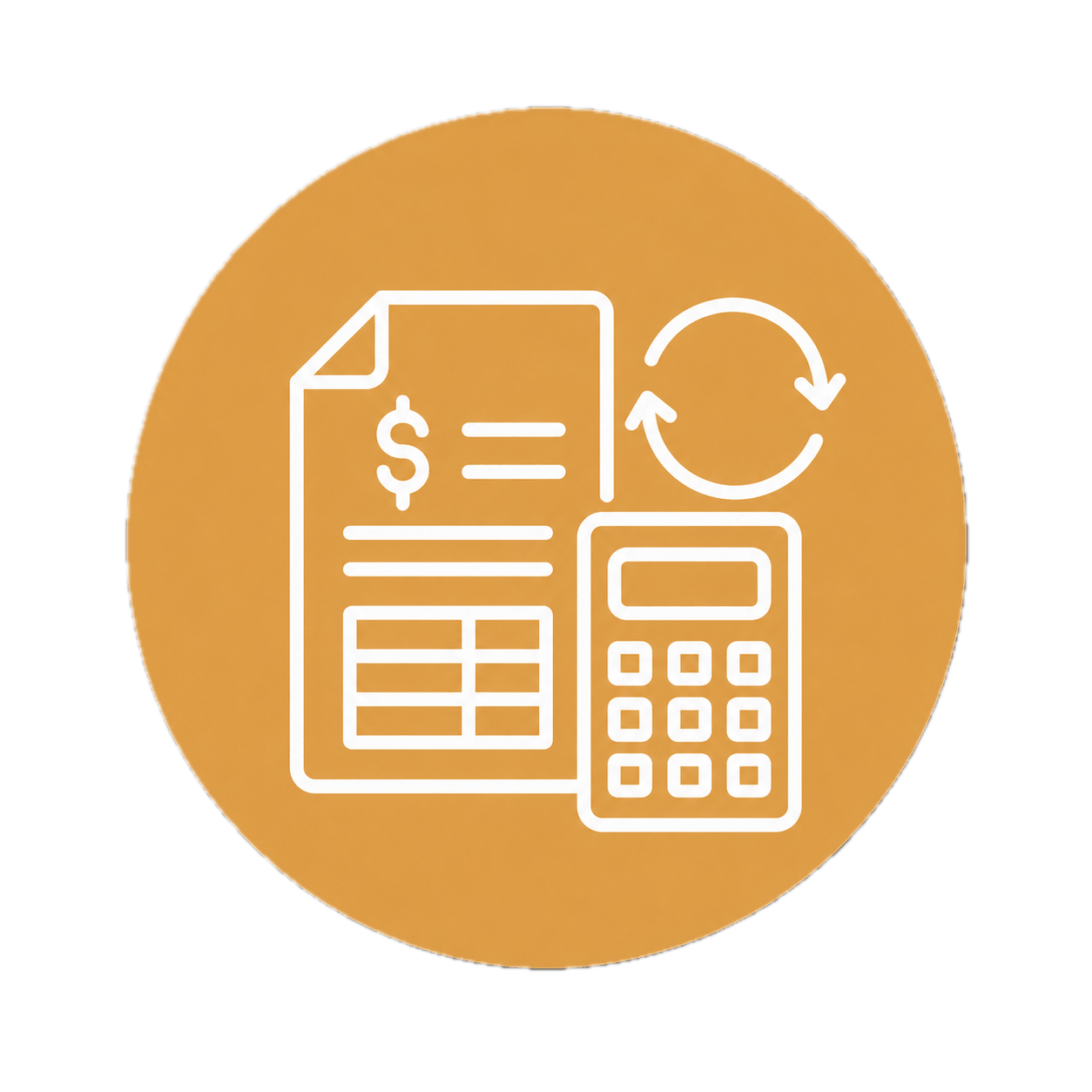 Icon representing business growth funding.