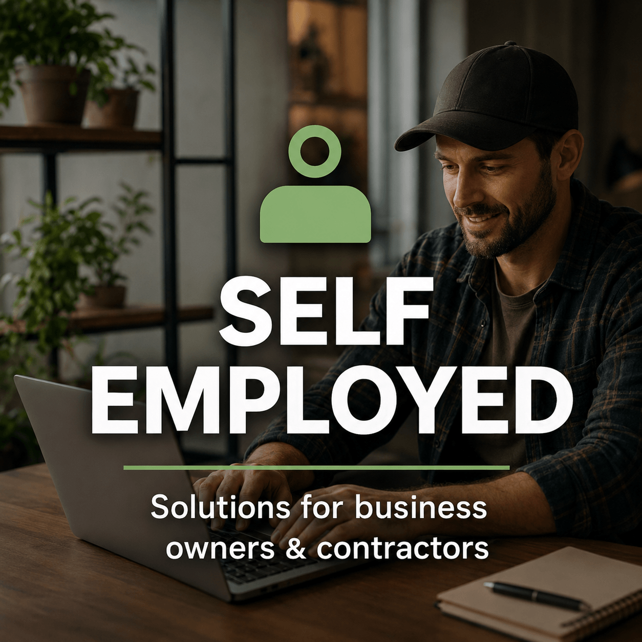Self-employed home loan broker helping business owners and contractors