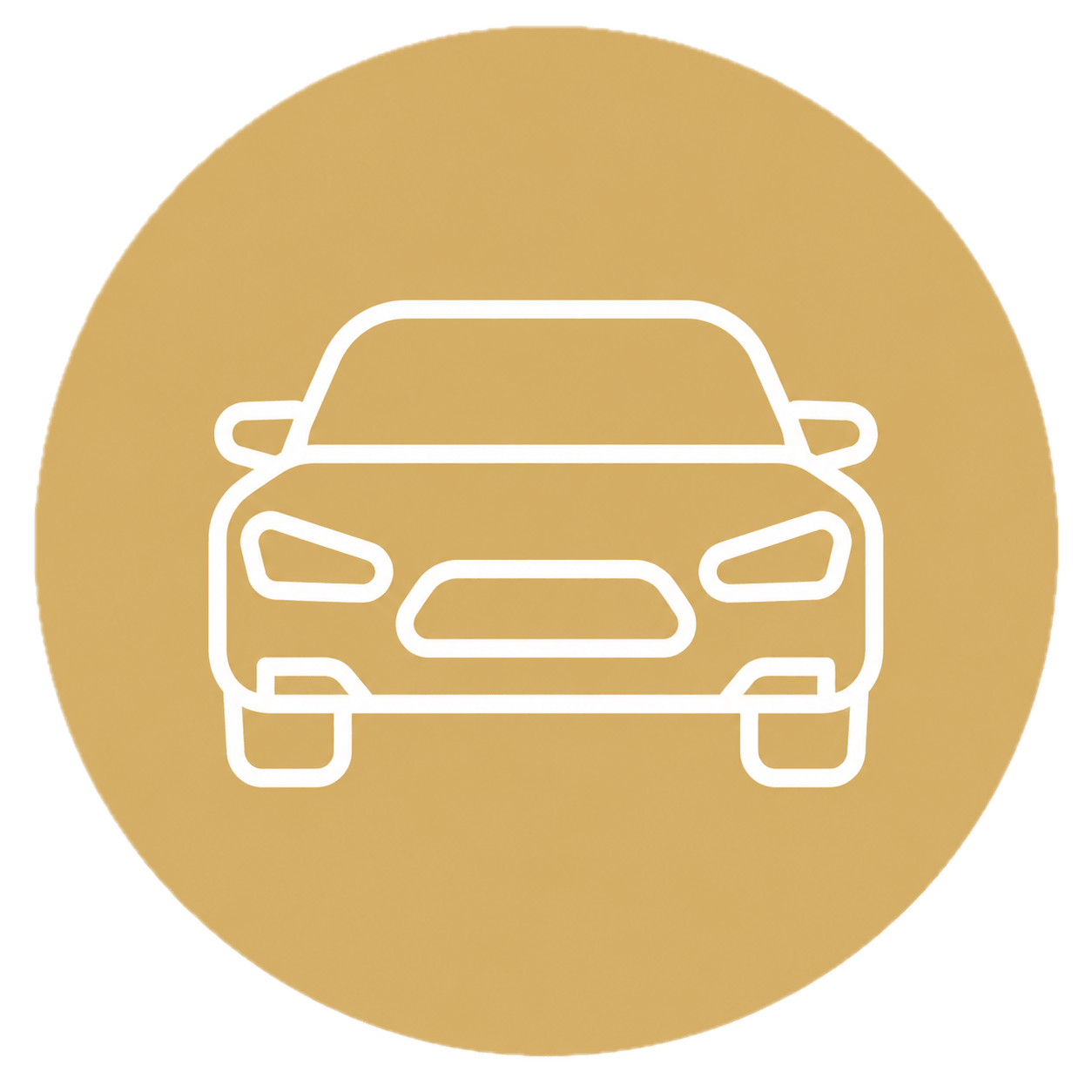 Icon representing car loan options.