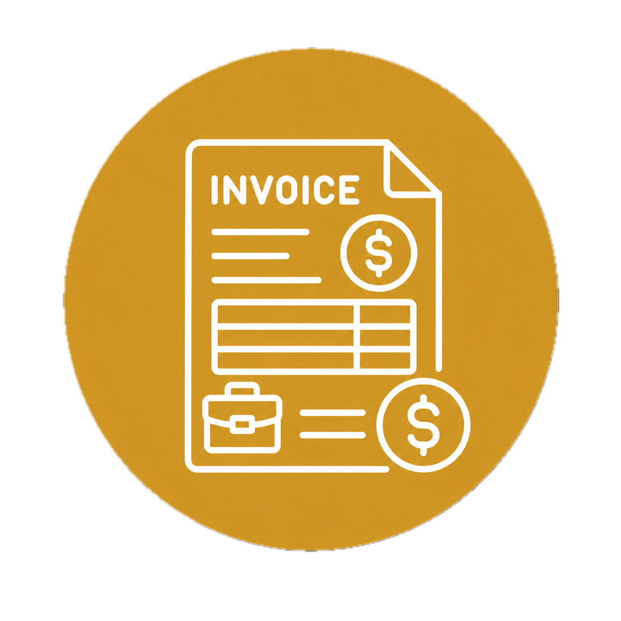 Icon representing business debt restructuring.