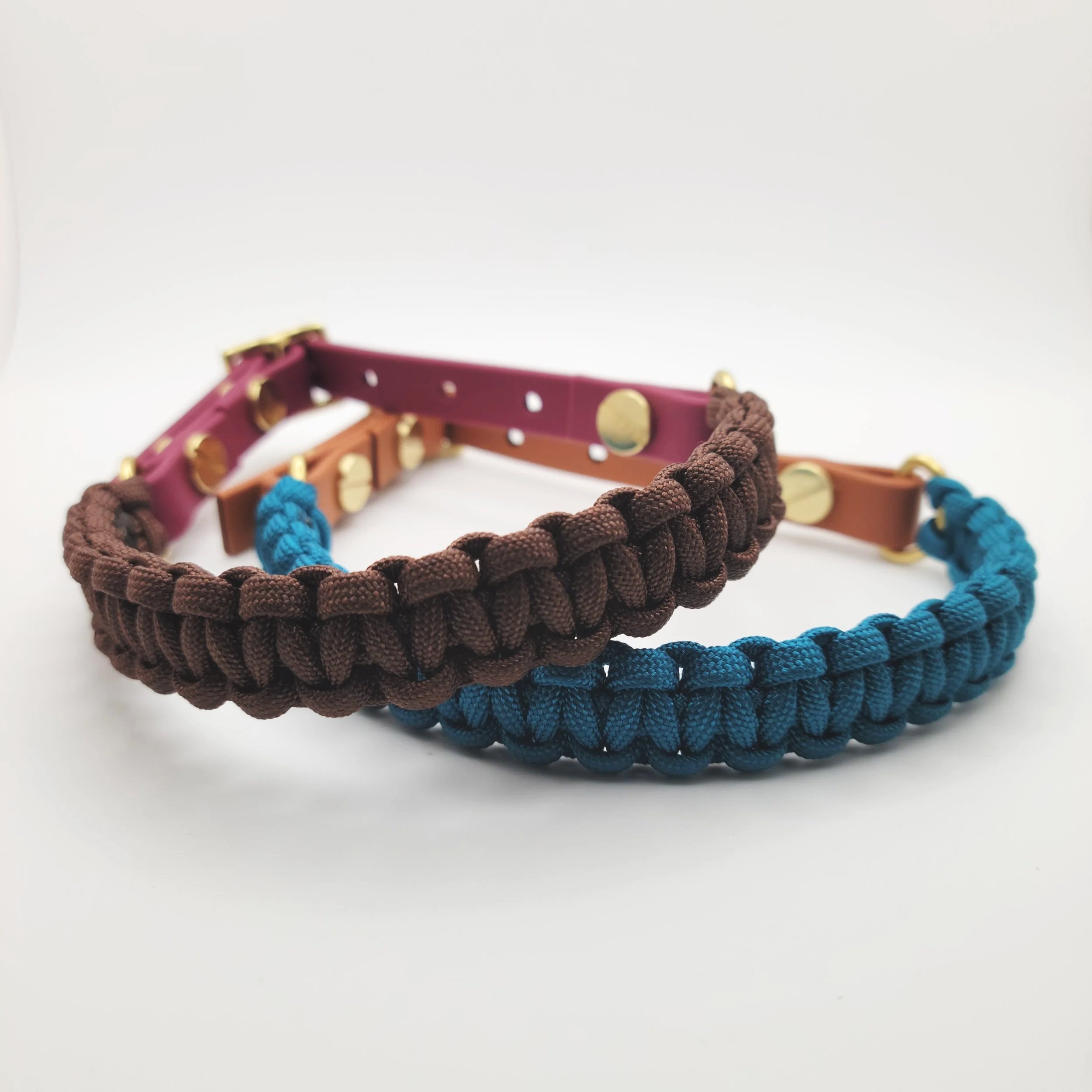 Custom Cobra Weave Dog Collar