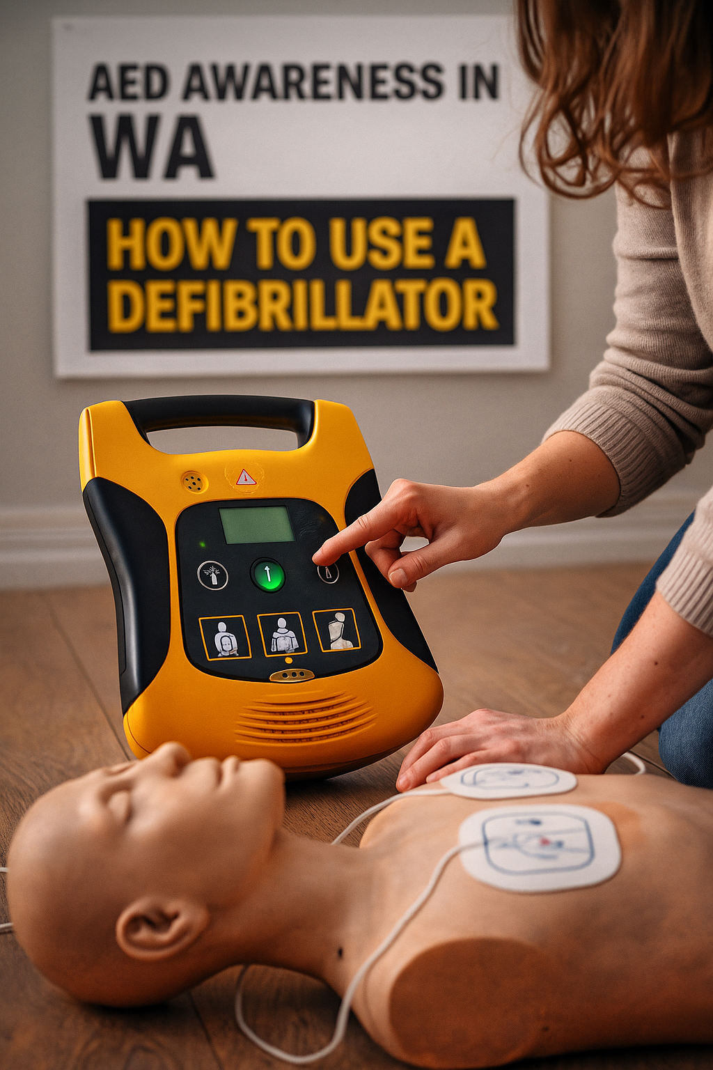 AED Awareness in WA (How to Use a Defibrillator)