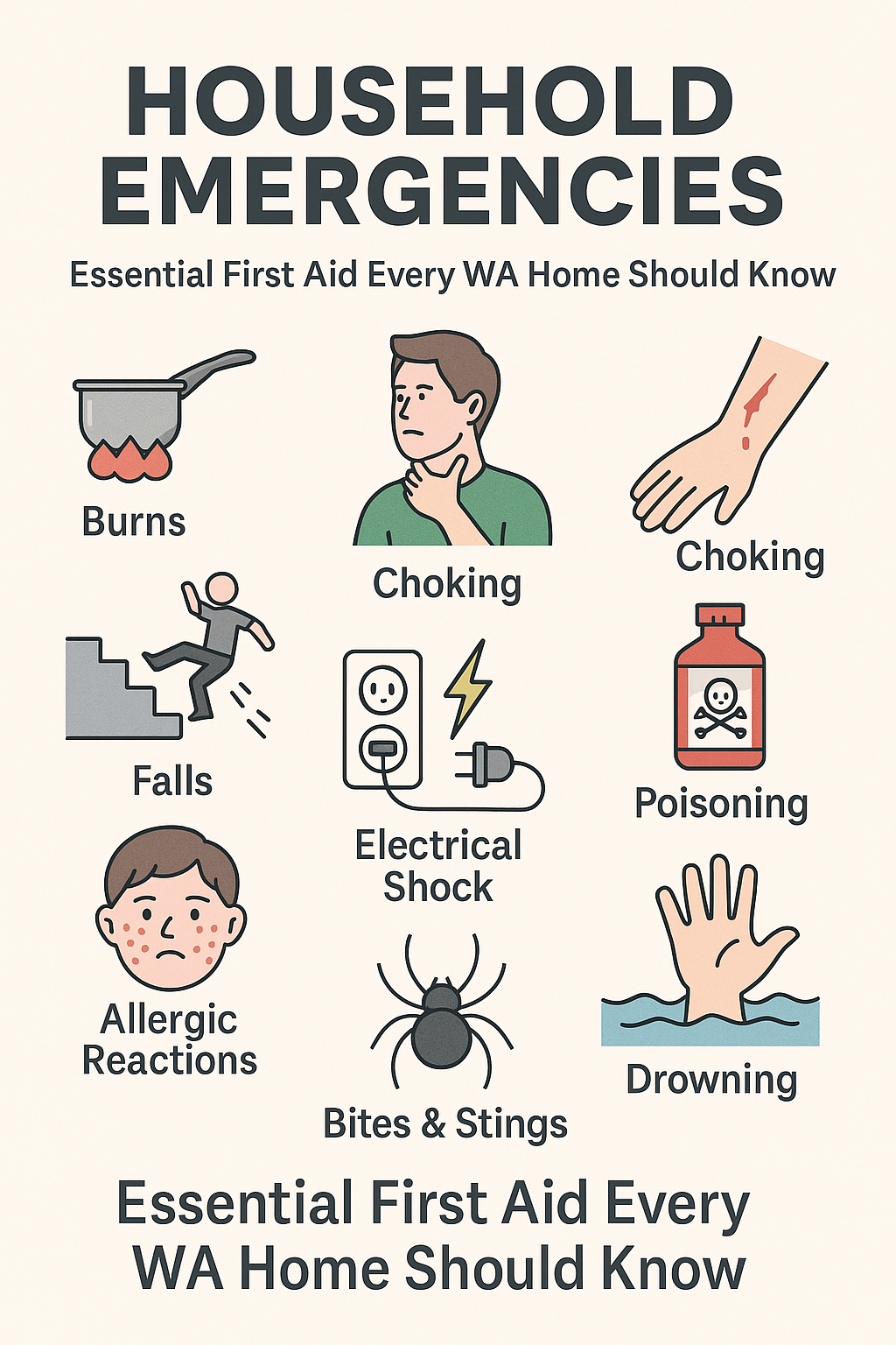 Household Emergencies – Essential First Aid Every WA Home Should Know