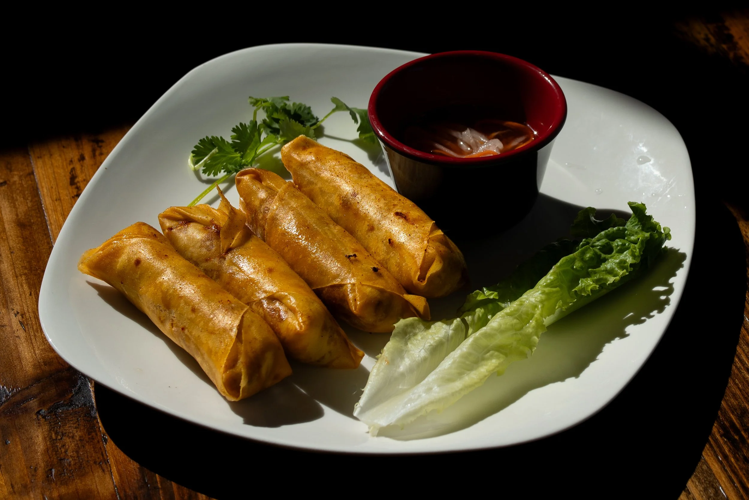 #2. Crispy Vietnamese Egg Rolls (4 Rolls)