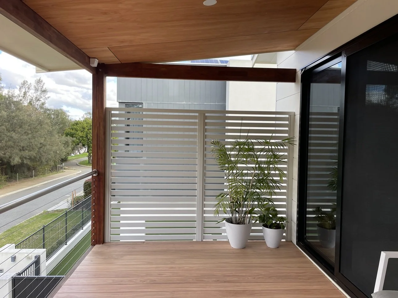 Privacy Screen Ballustrade Aluminium Slat Install Perth5.JPG